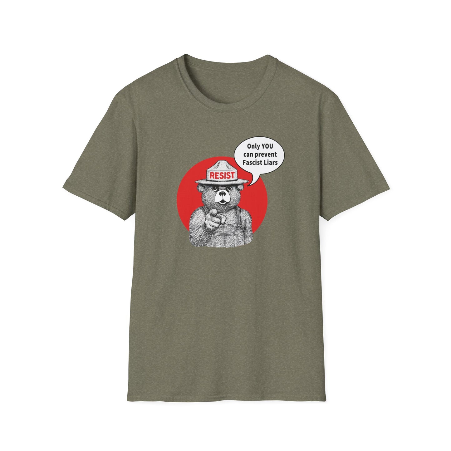 "Smokey Knows" Unisex Softstyle T-shirt
