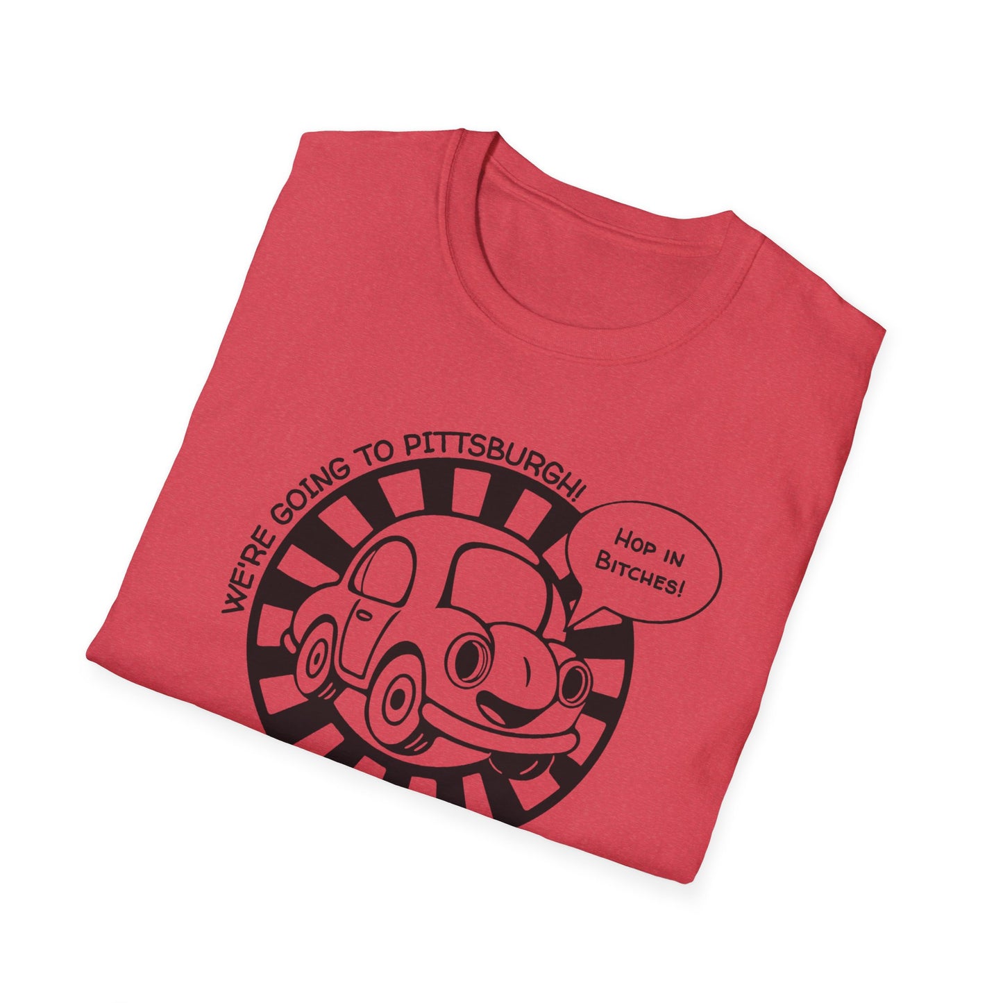 Pittsburgh Roadtrip Adventure Unisex SoftStyle T-shirt