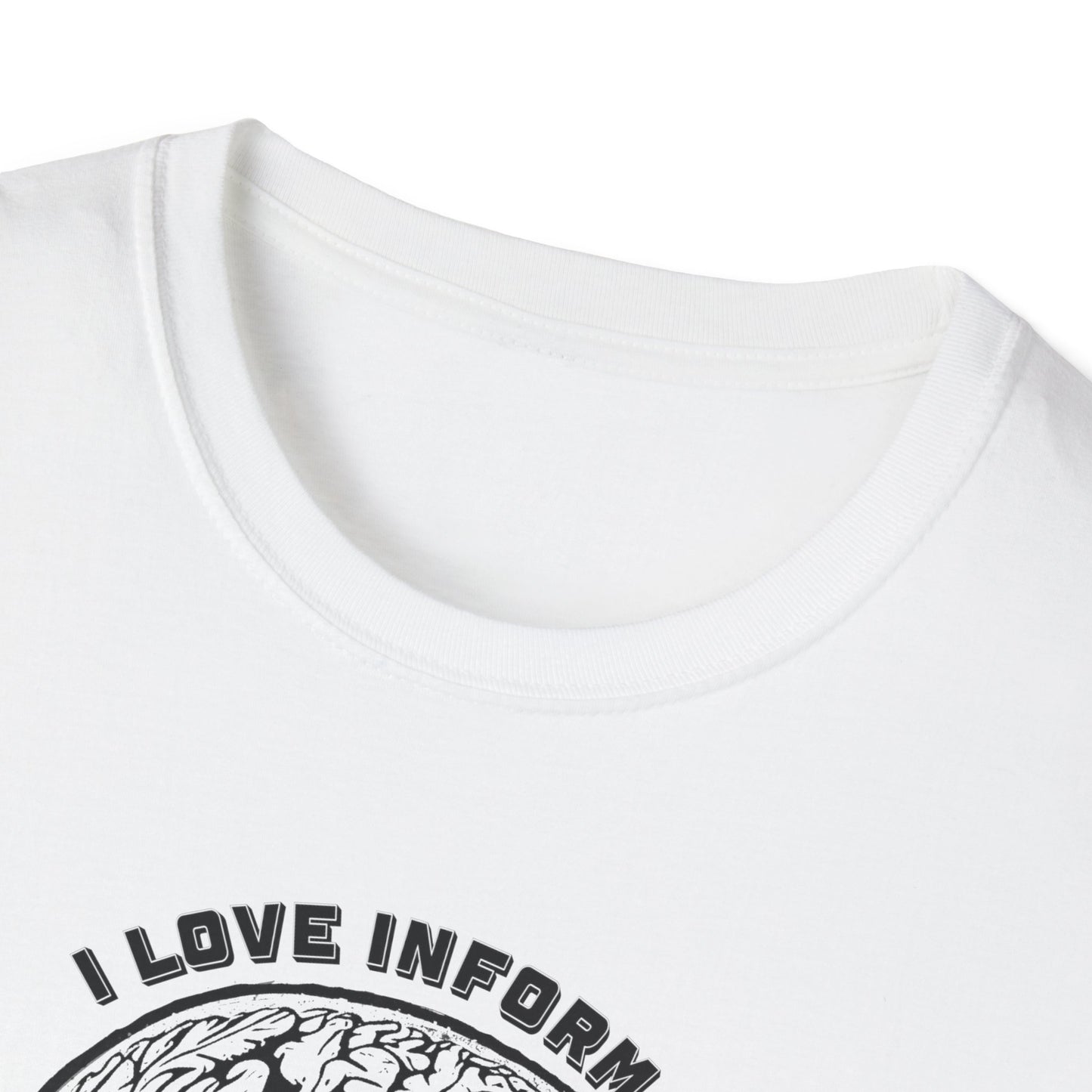 "I Love Information" Unisex Softstyle T-shirt