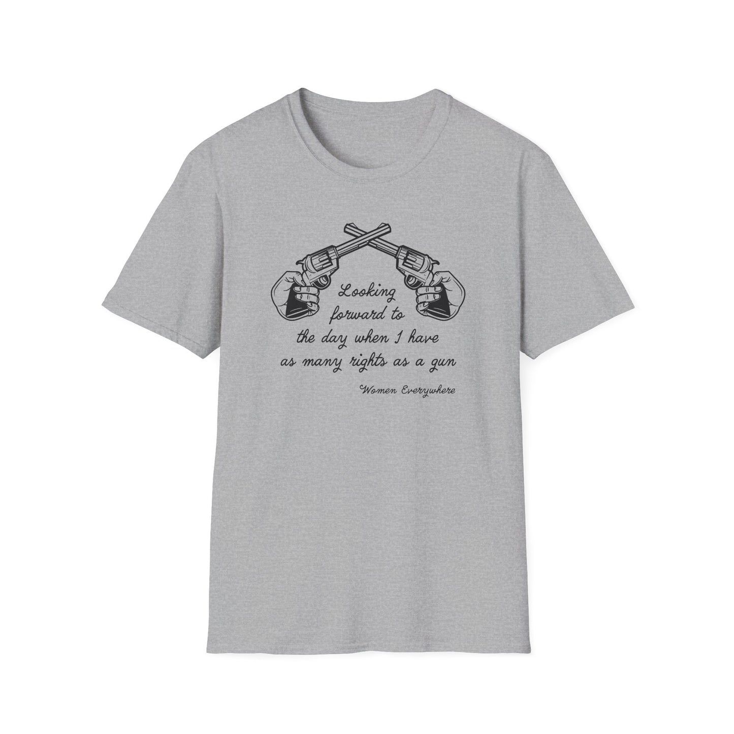 As Many Rights as a Gun : Unisex Softstyle T-shirt