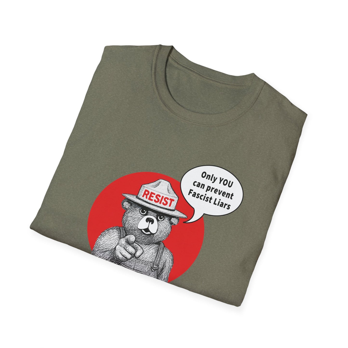 "Smokey Knows" Unisex Softstyle T-shirt