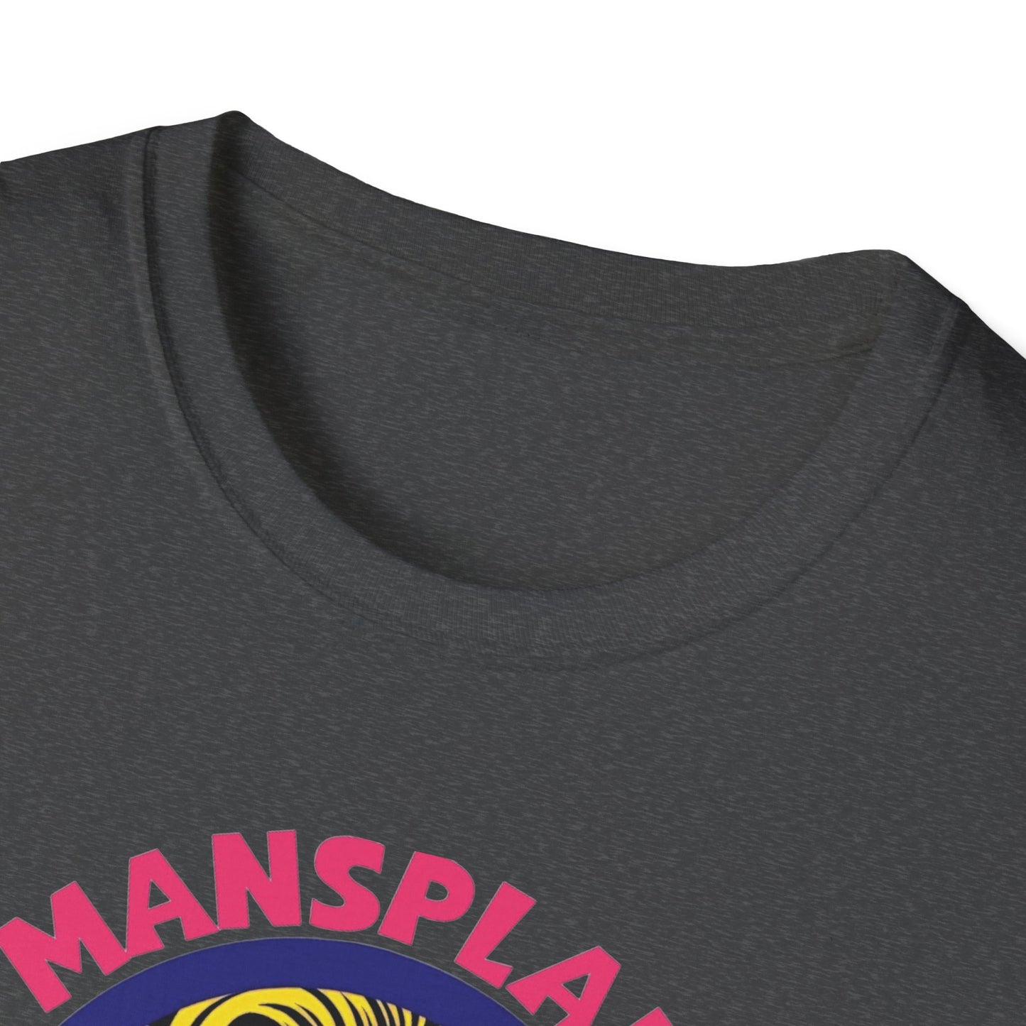 No Mansplaining Feminist Retro/Pop Unisex Softstyle T-Shirt