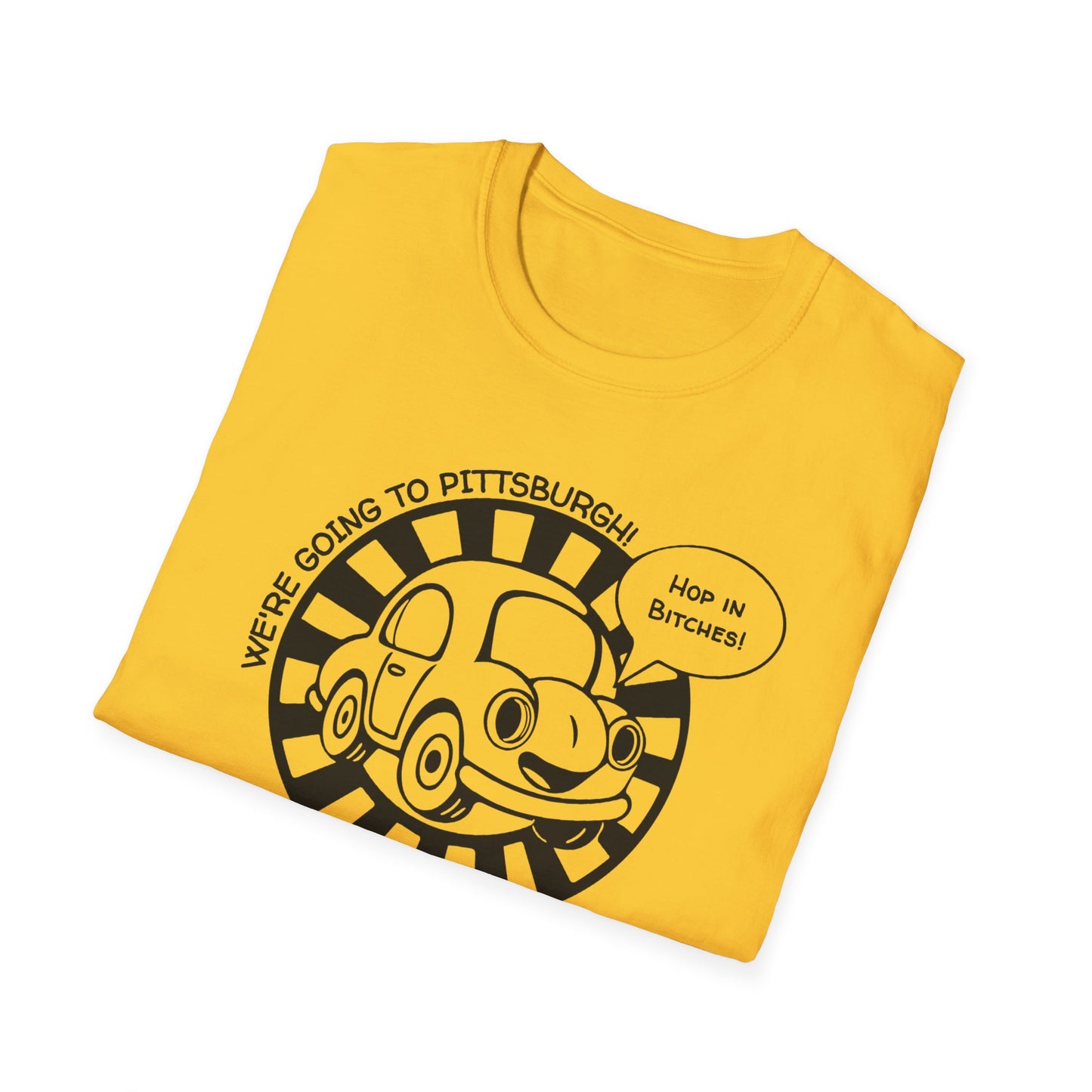 Pittsburgh Roadtrip Adventure Unisex SoftStyle T-shirt