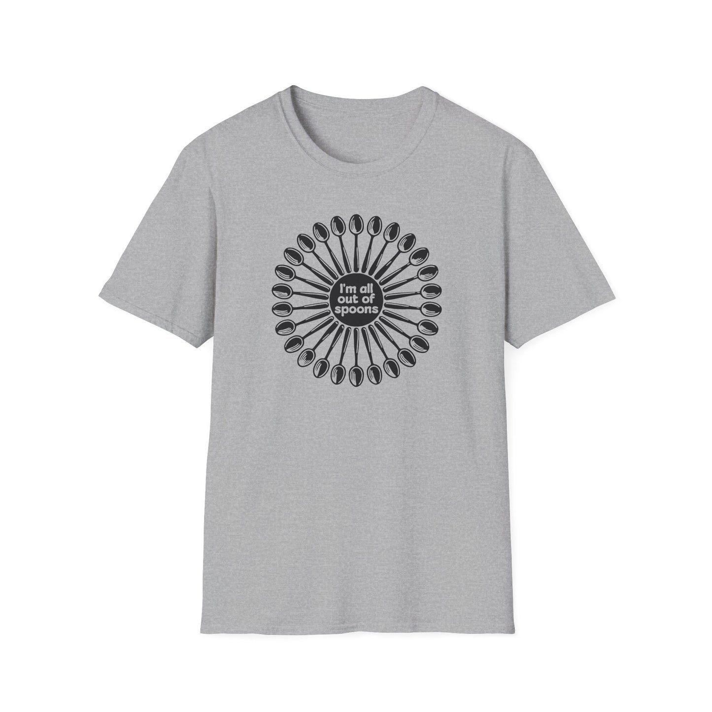 "I'm all out of Spoons" Unisex Softstyle T-shirt