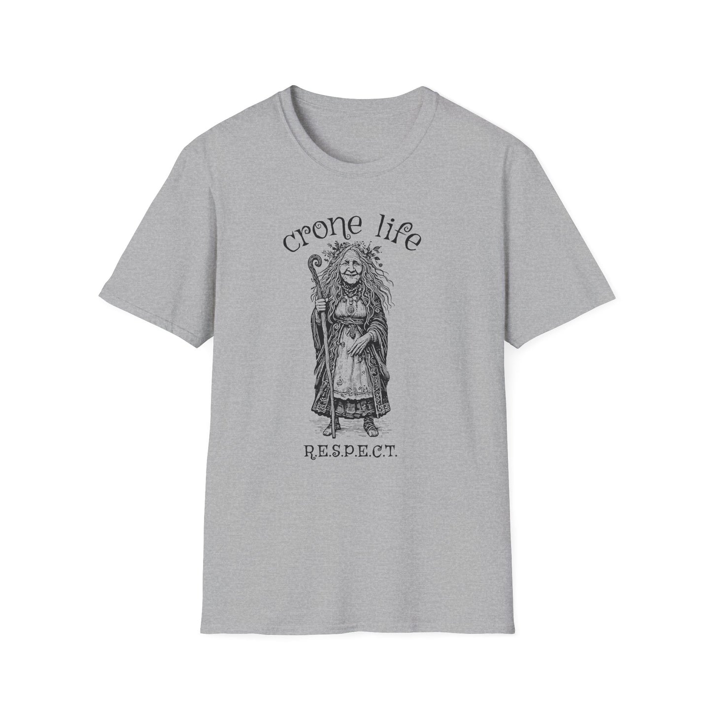 "Crone Life" Unisex Softstyle T-Shirt