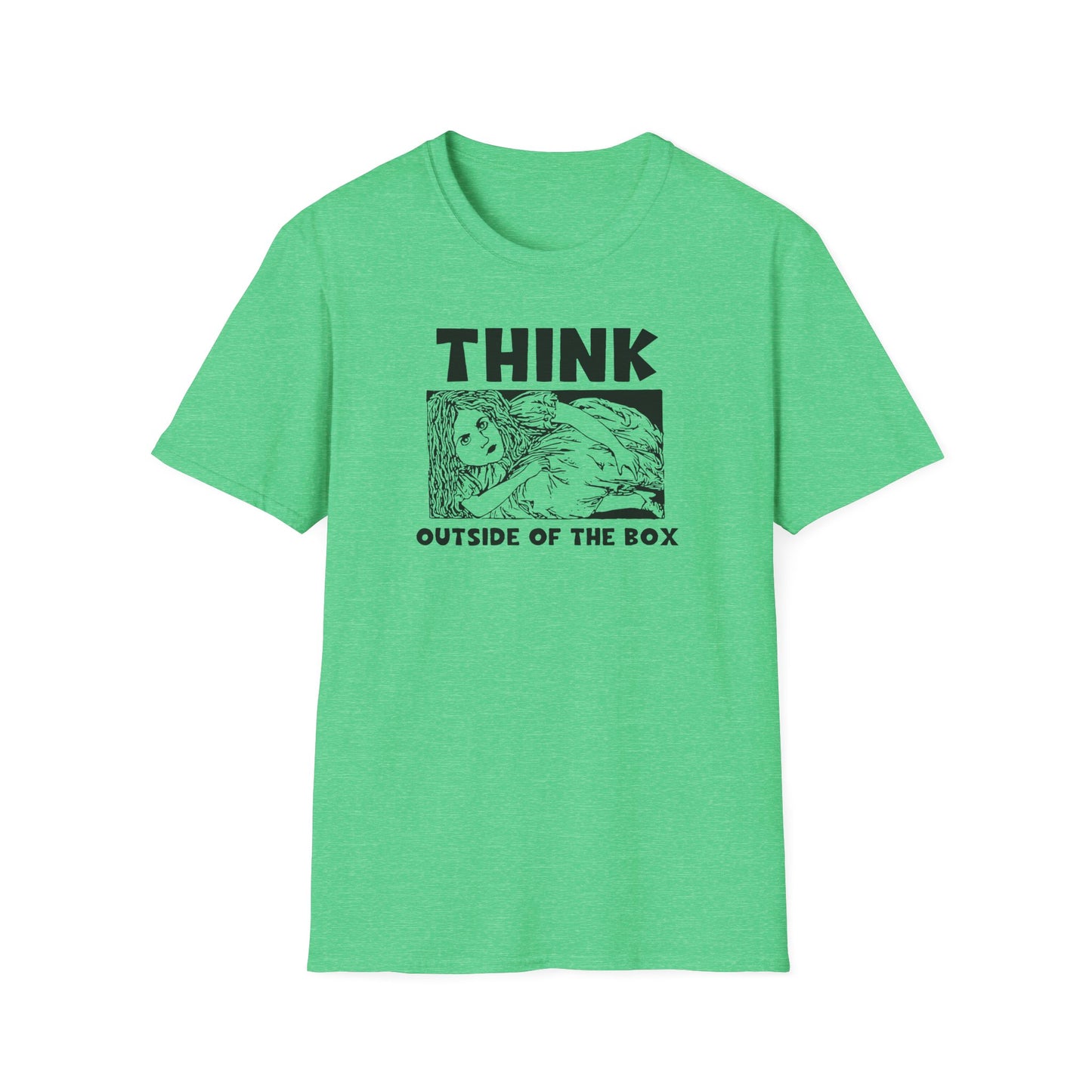 “Think Outside of the Box” Unisex Softstyle T-Shirt