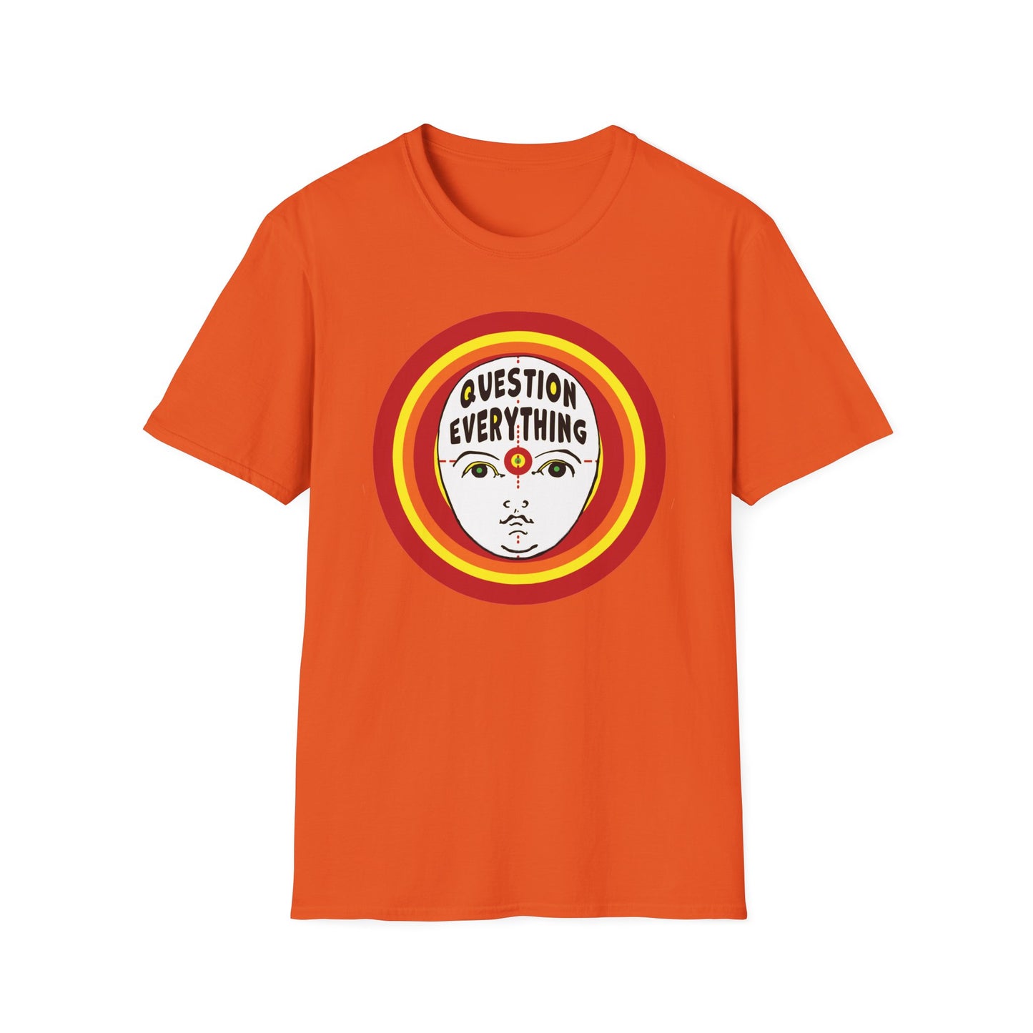 Question Everything : Unisex Softstyle T-Shirt