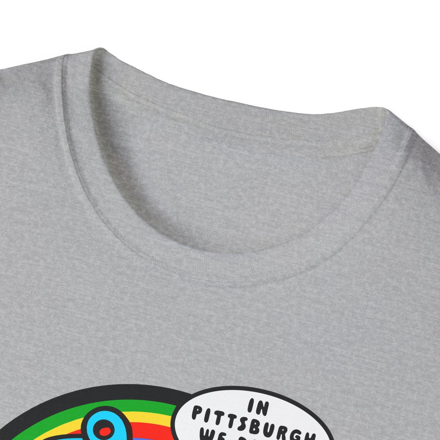 Pittsburgh POP Culture / Pittsburghese: Unisex Softstyle T-Shirt