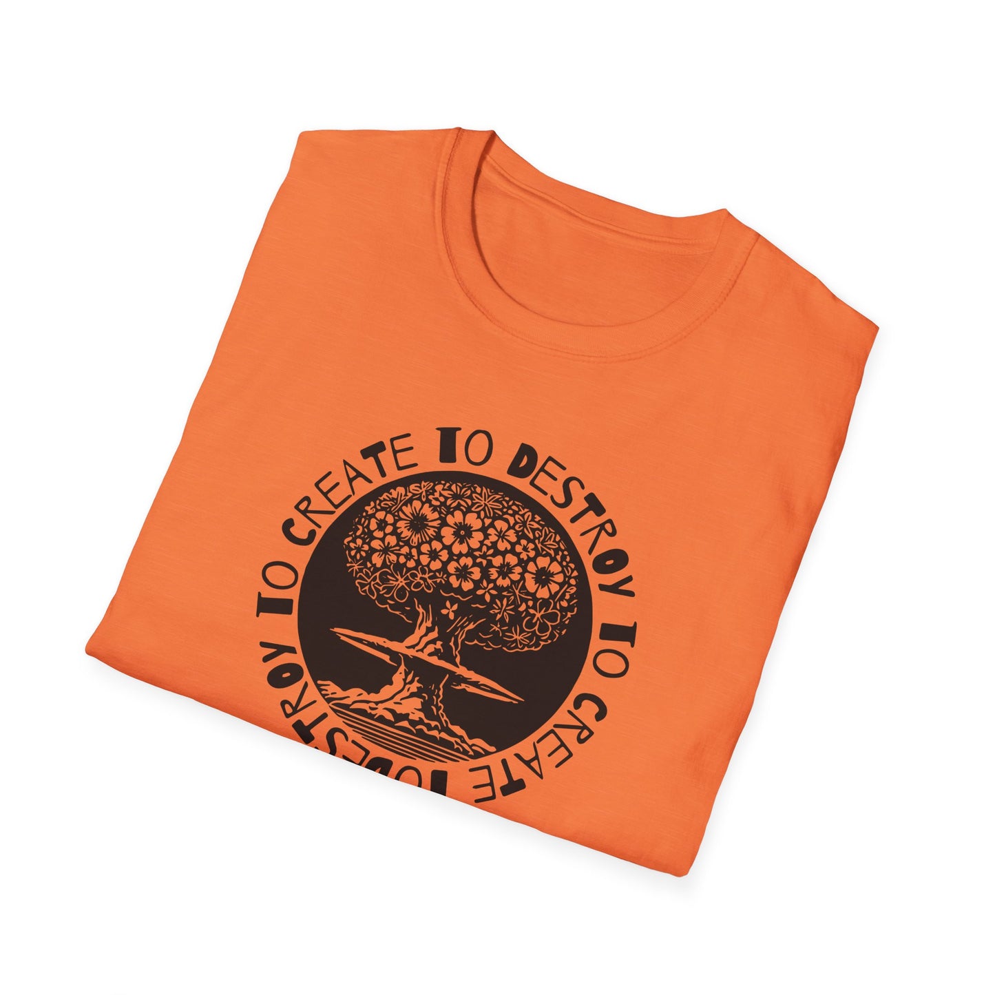 “Destroy to Create” Unisex Softstyle T-Shirt