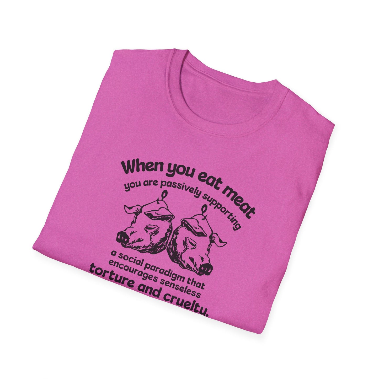 “Animal Rights” Unisex Softstyle T-Shirt