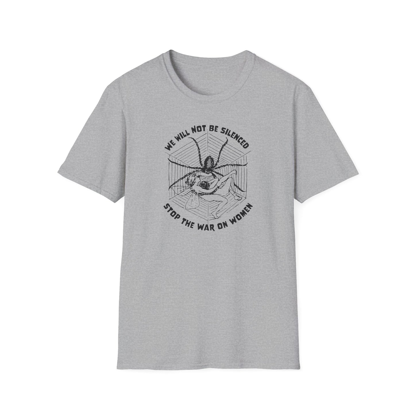 Stop the War on Women" Unisex Softstyle T-Shirt