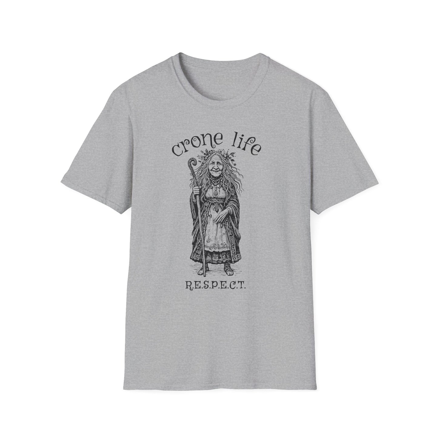 Crone Life : Unisex Softstyle T-Shirt