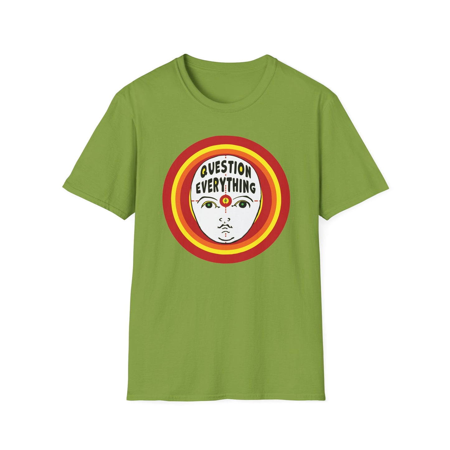 Question Everything : Unisex Softstyle T-Shirt
