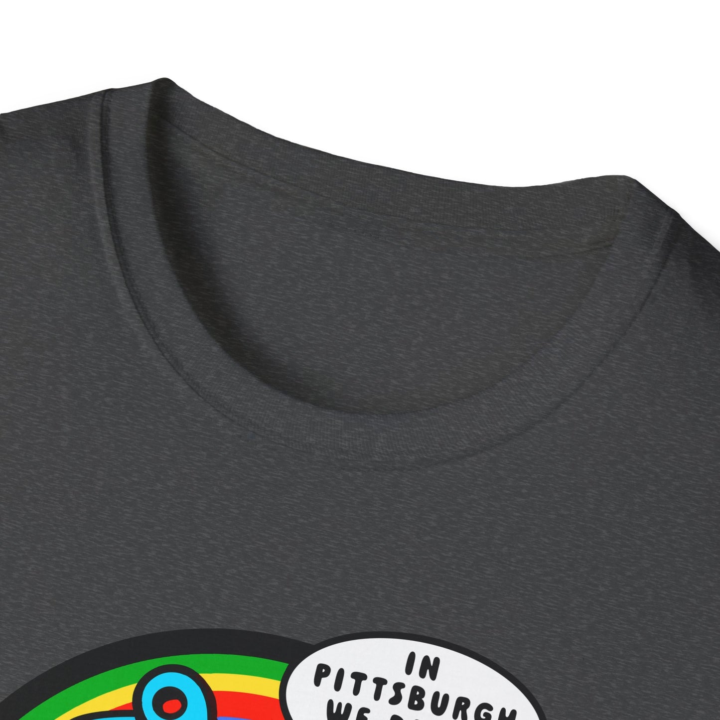Pittsburgh POP Culture / Pittsburghese: Unisex Softstyle T-Shirt