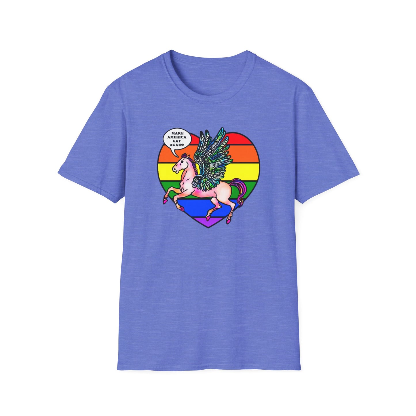 Make America Gay Again! : Unisex Softstyle T-shirt