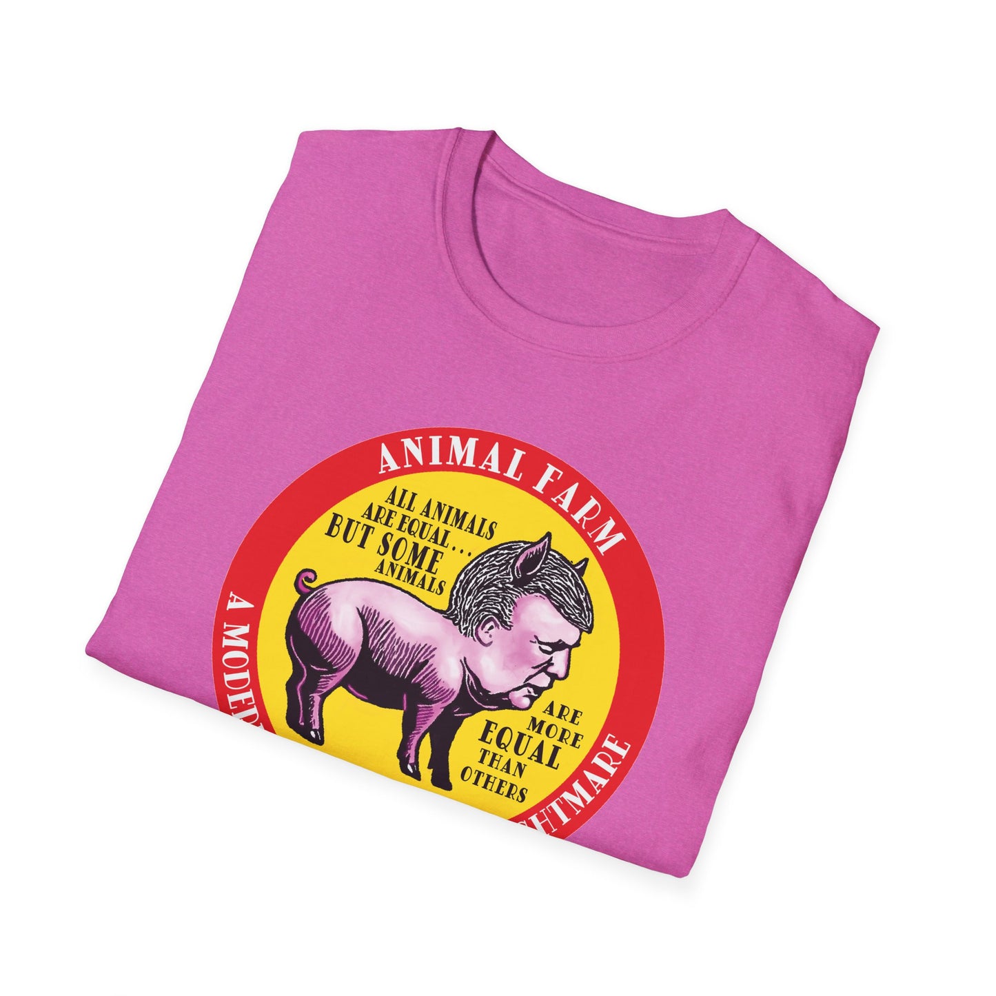 Orwellian Nightmare : Unisex Softstyle T-Shirt