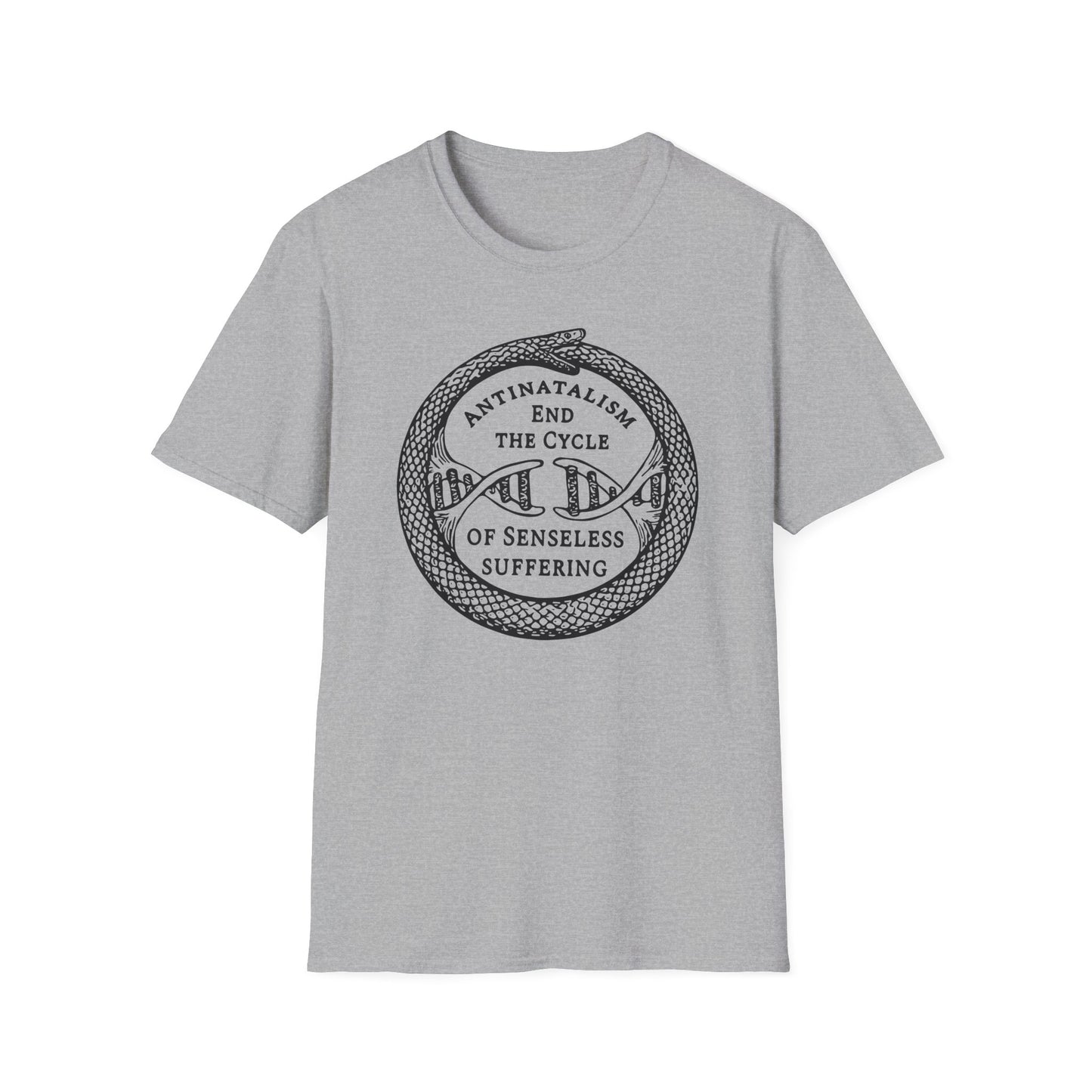 End the Cycle of Senseless Suffering : Unisex Softstyle T-shirt