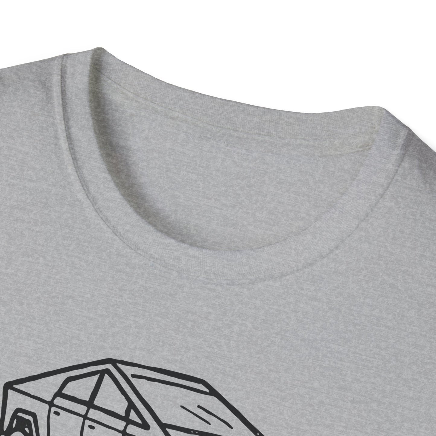 "Grab him by the TESLAcles" Unisex Softstyle T-shirt