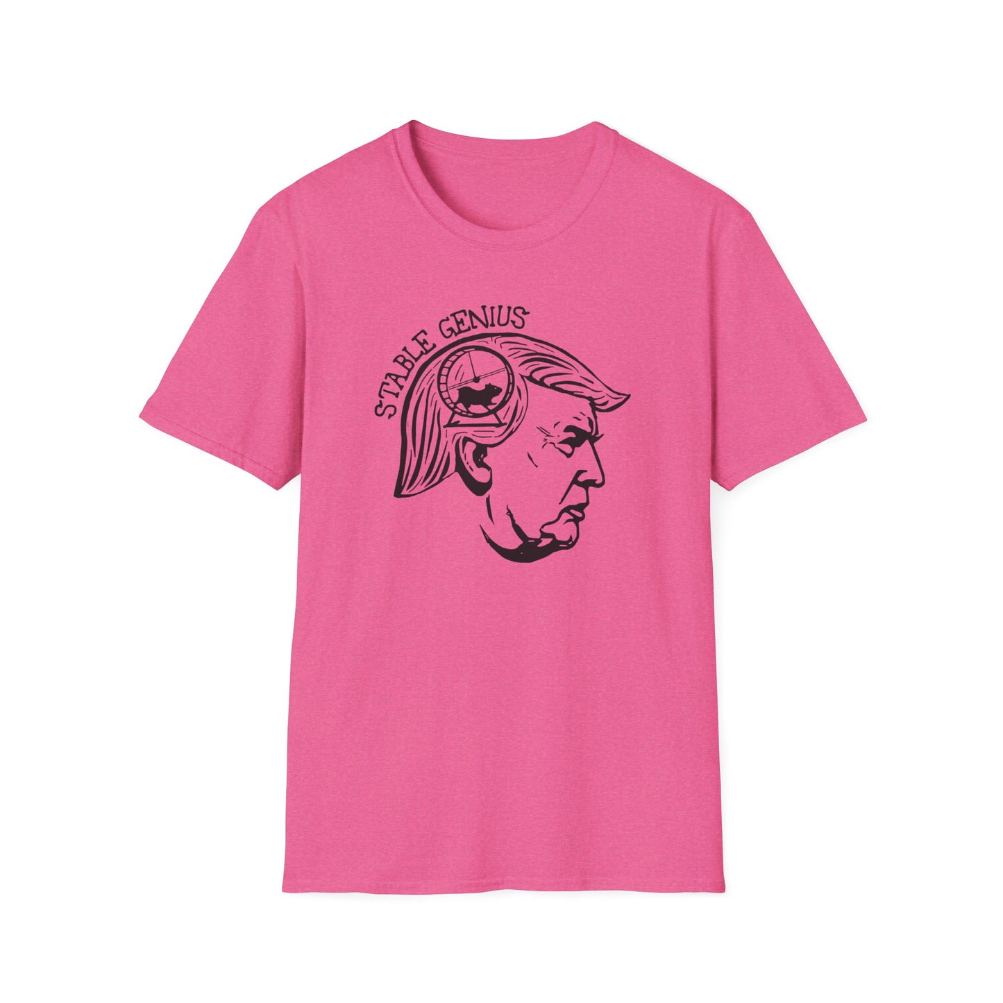 Stable Genius / Political Humor : Unisex Softstyle T-shirt