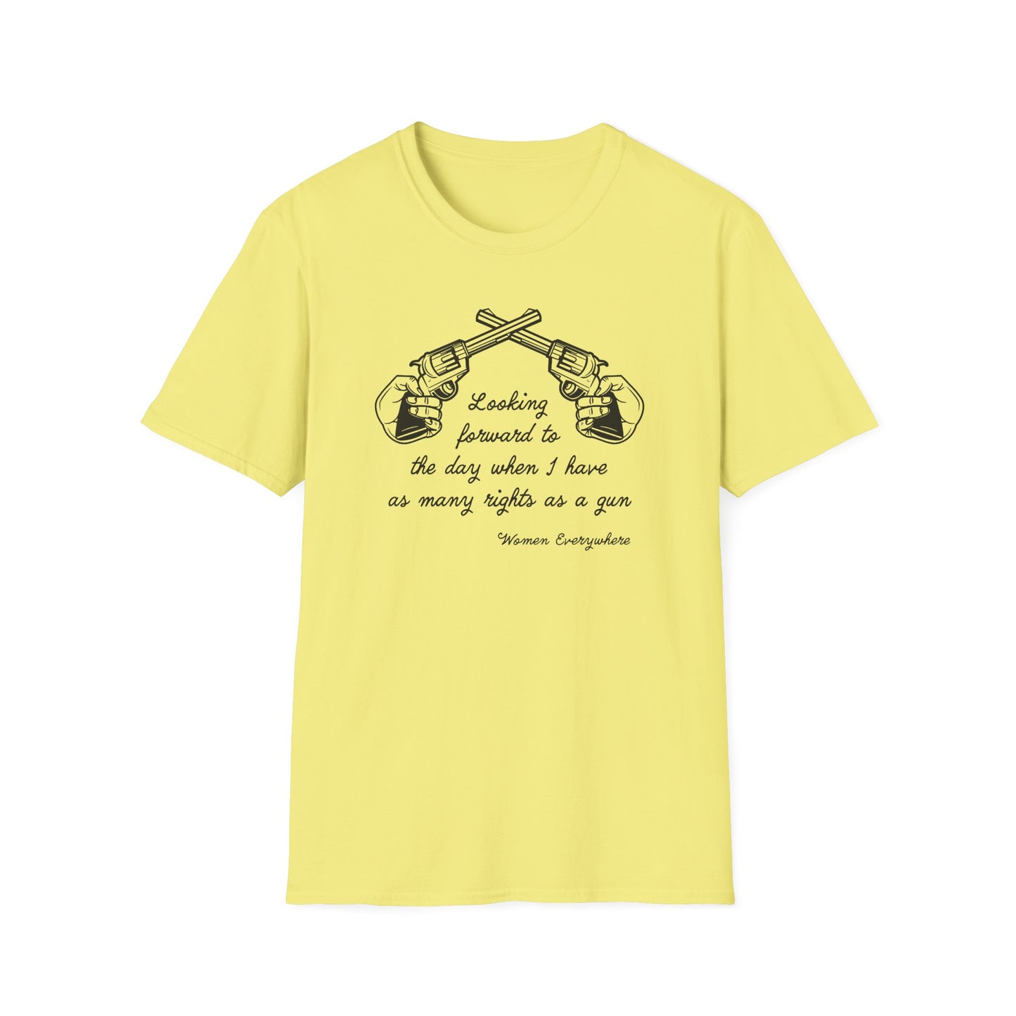As Many Rights as a Gun : Unisex Softstyle T-shirt
