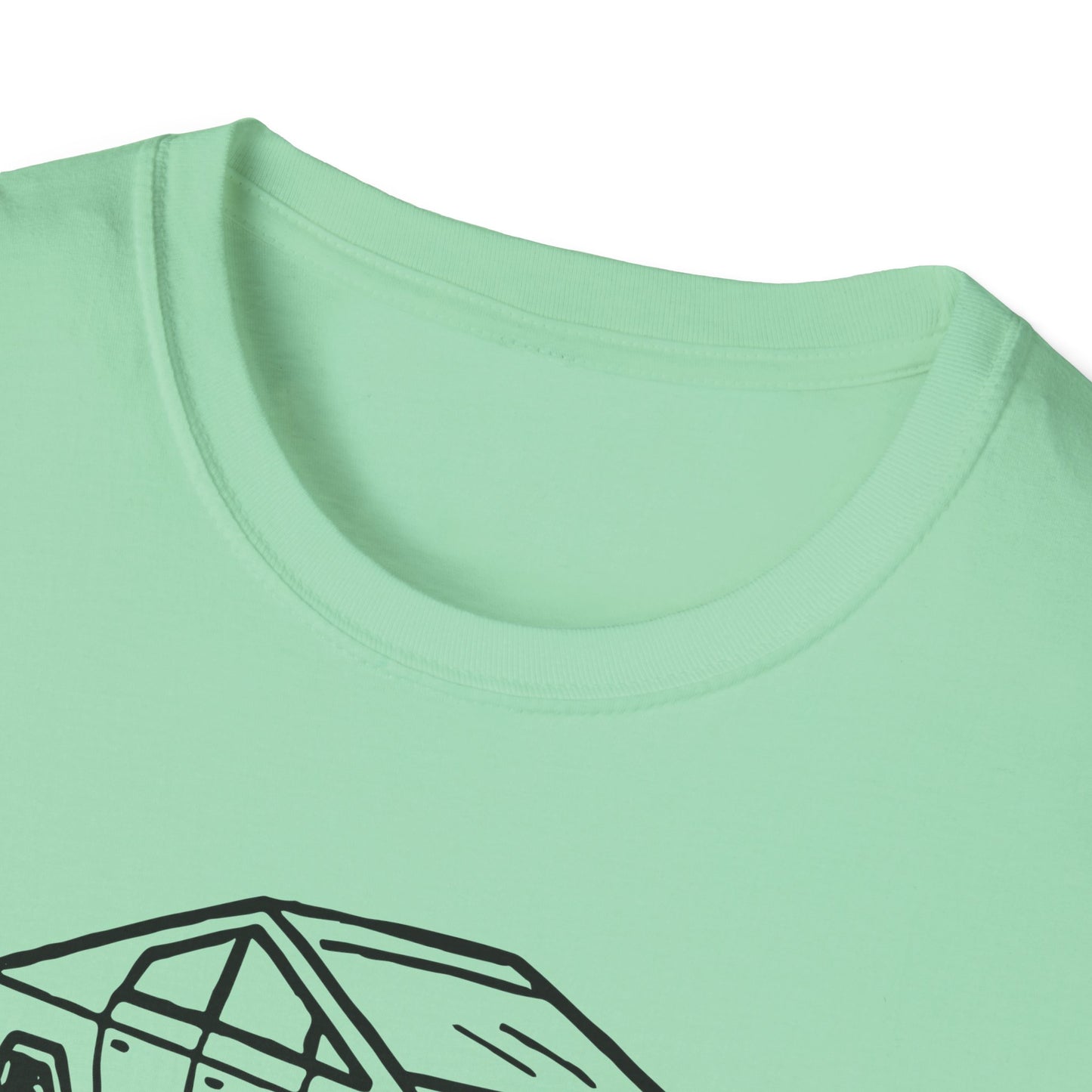 Grab him by the TESLAcles / Misogyny and Oligarchy : Unisex Softstyle T-shirt