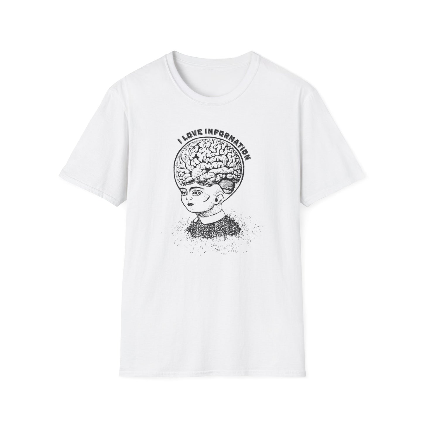 "I Love Information" Unisex Softstyle T-shirt