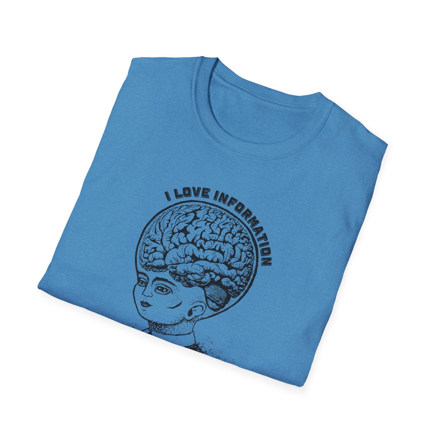 "I Love Information" Unisex Softstyle T-shirt