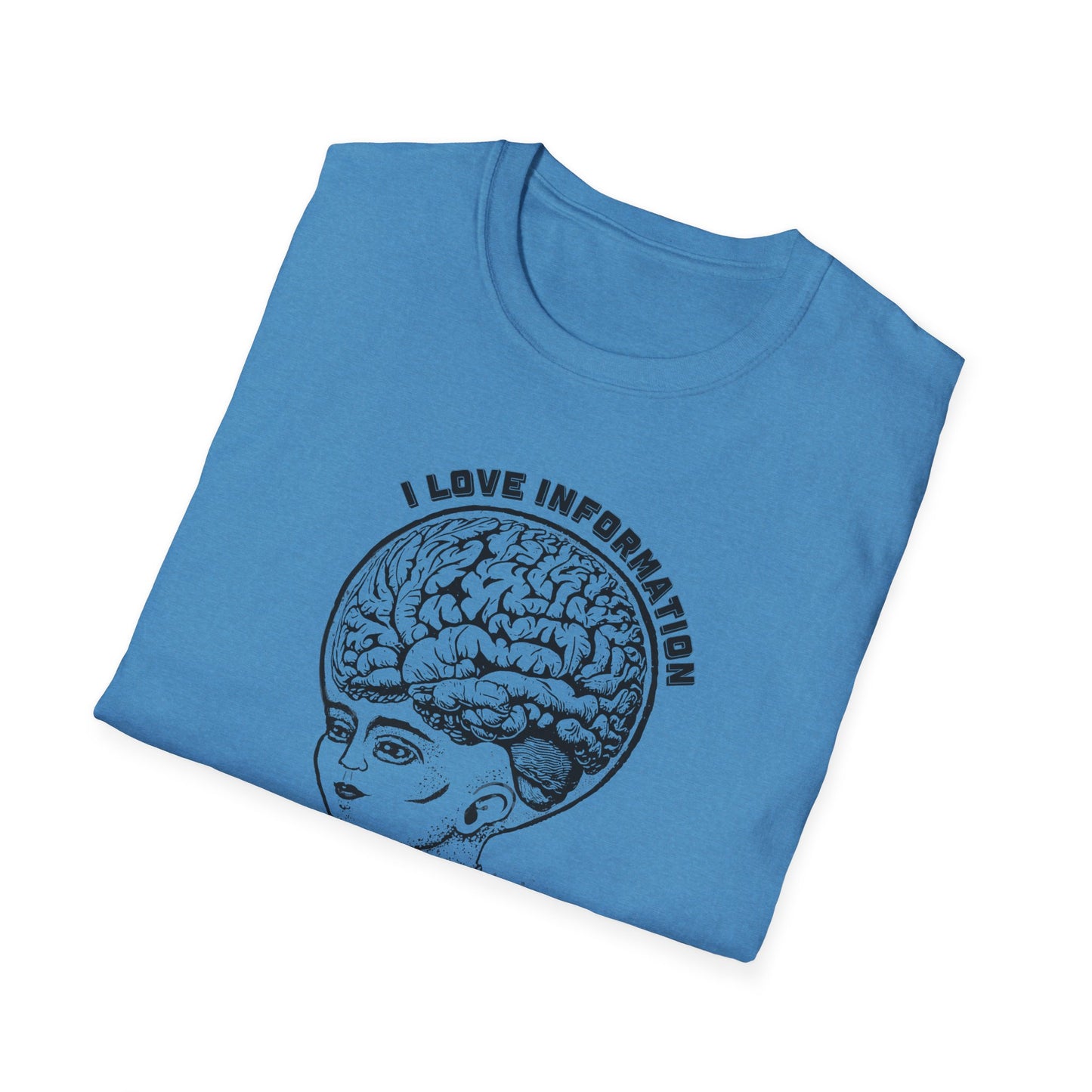 "I Love Information" Unisex Softstyle T-shirt