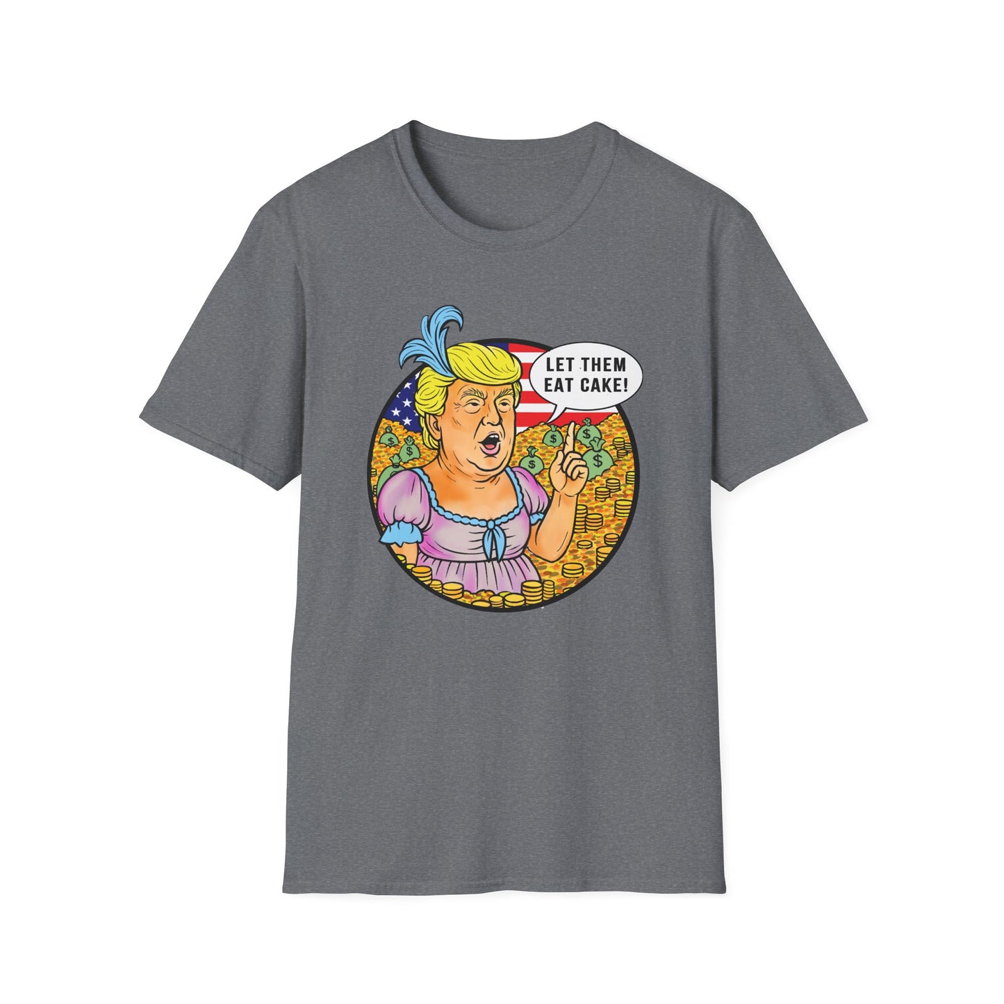 Let Them Eat Cake : Unisex Softstyle Tshirt
