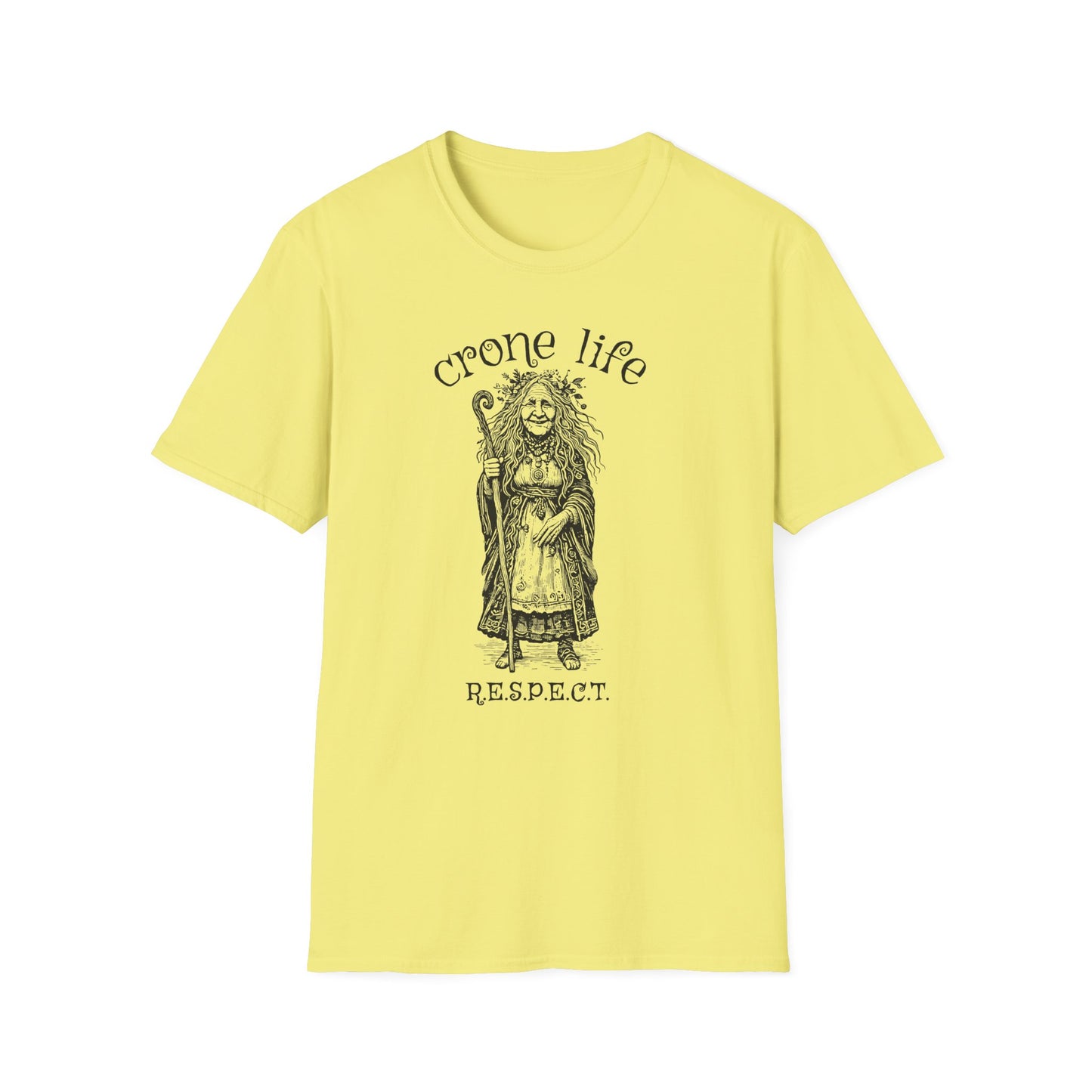 "Crone Life" Unisex Softstyle T-Shirt