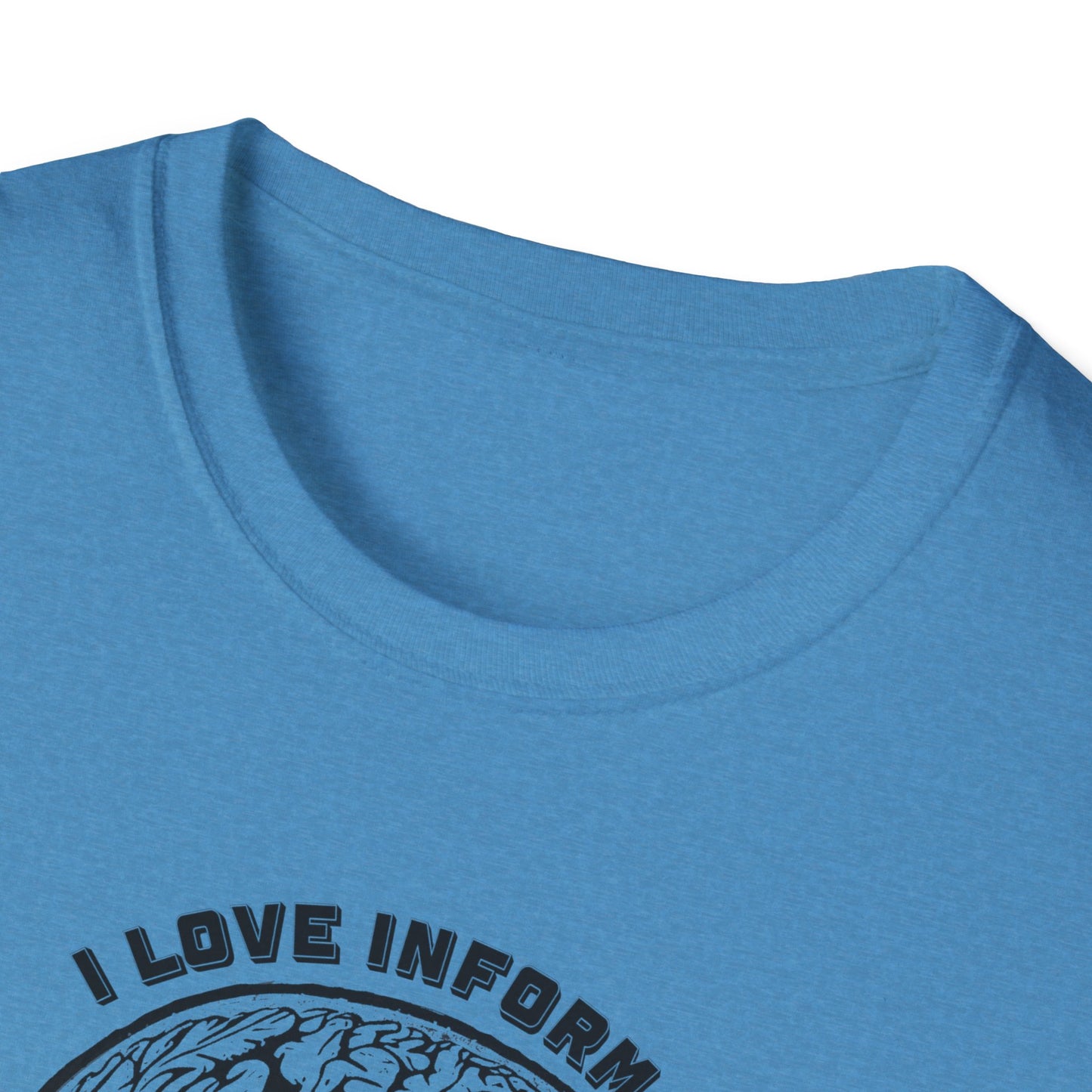 "I Love Information" Unisex Softstyle T-shirt