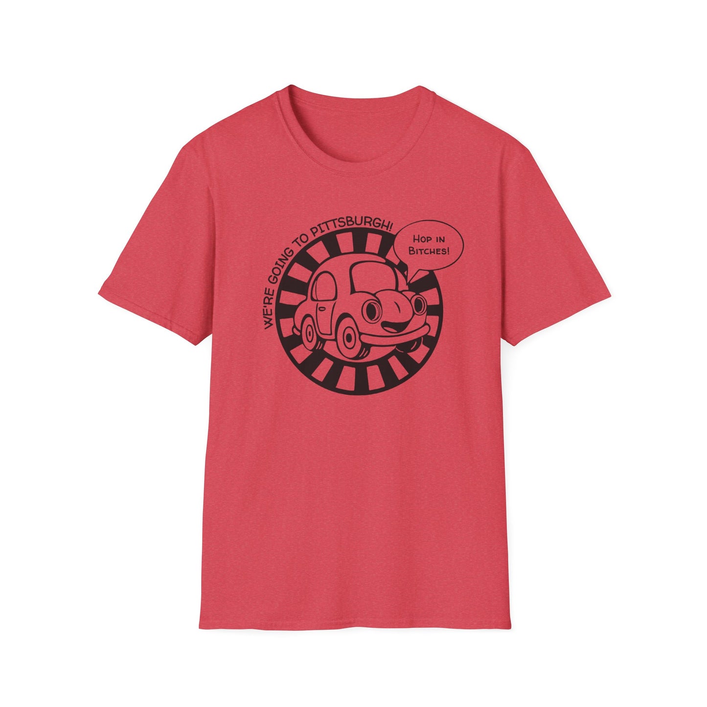 Pittsburgh Roadtrip Adventure / Pittsburgh or Bust : Unisex SoftStyle T-shirt