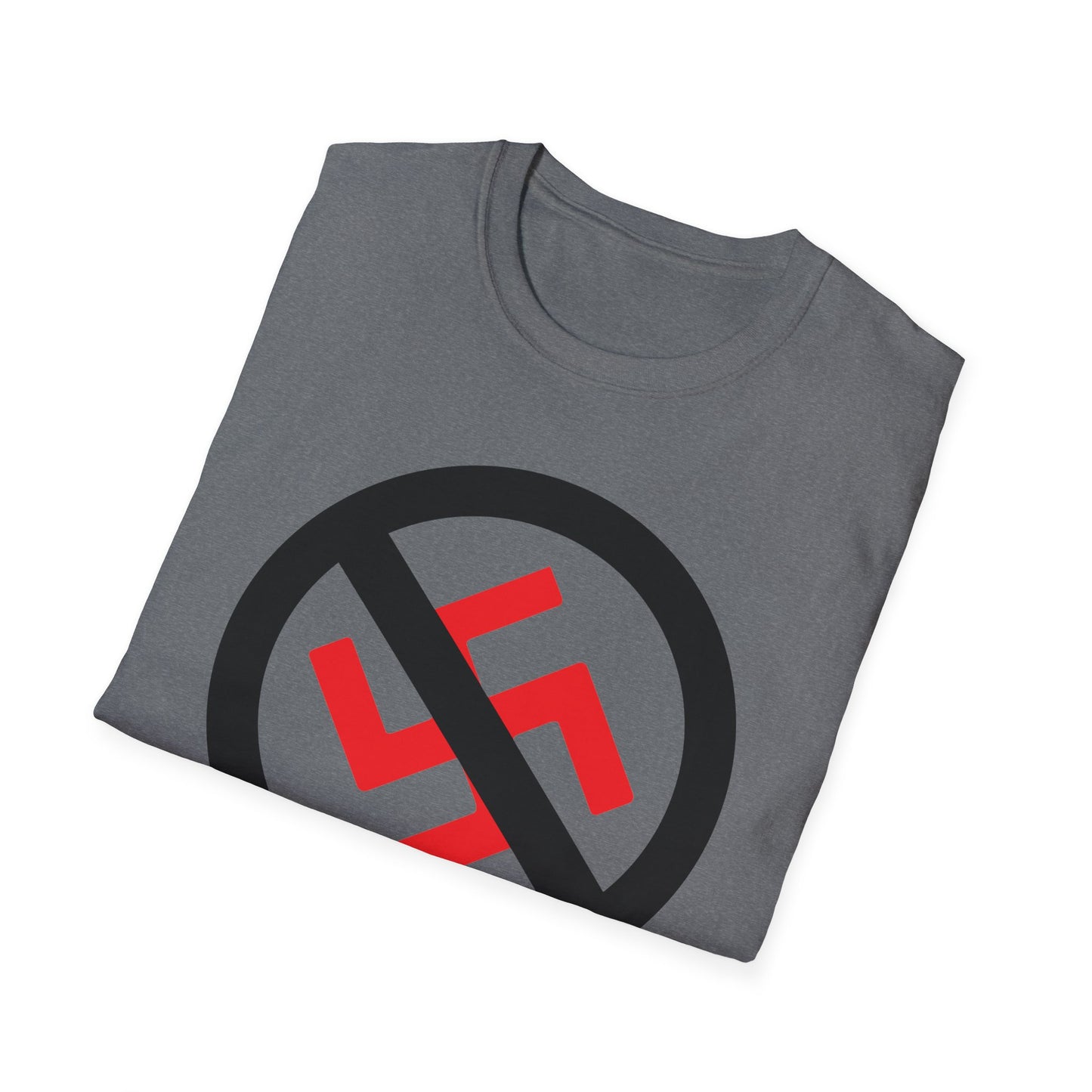 "Never Again" Unisex Softstyle T-Shirt