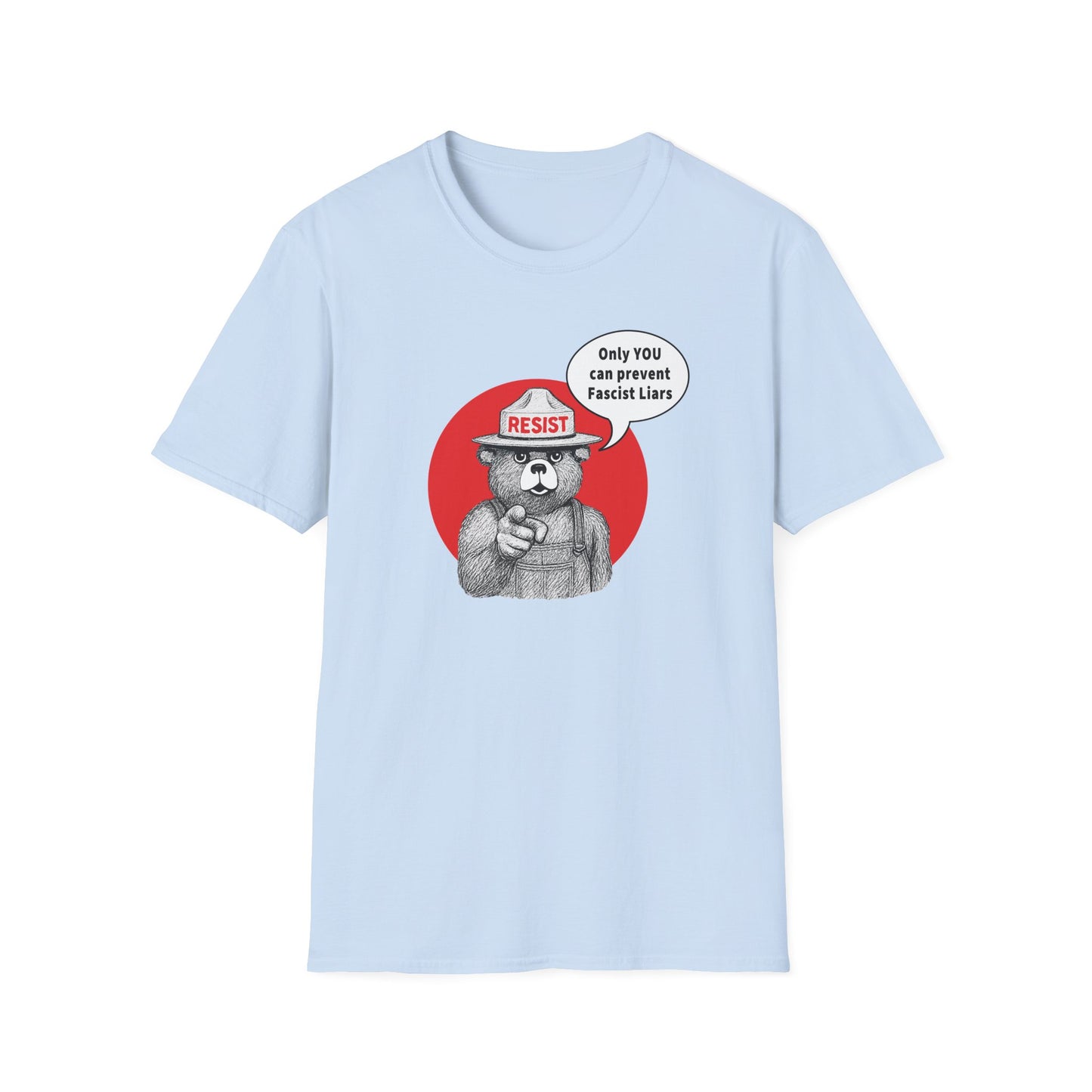 "Smokey Knows" Unisex Softstyle T-shirt
