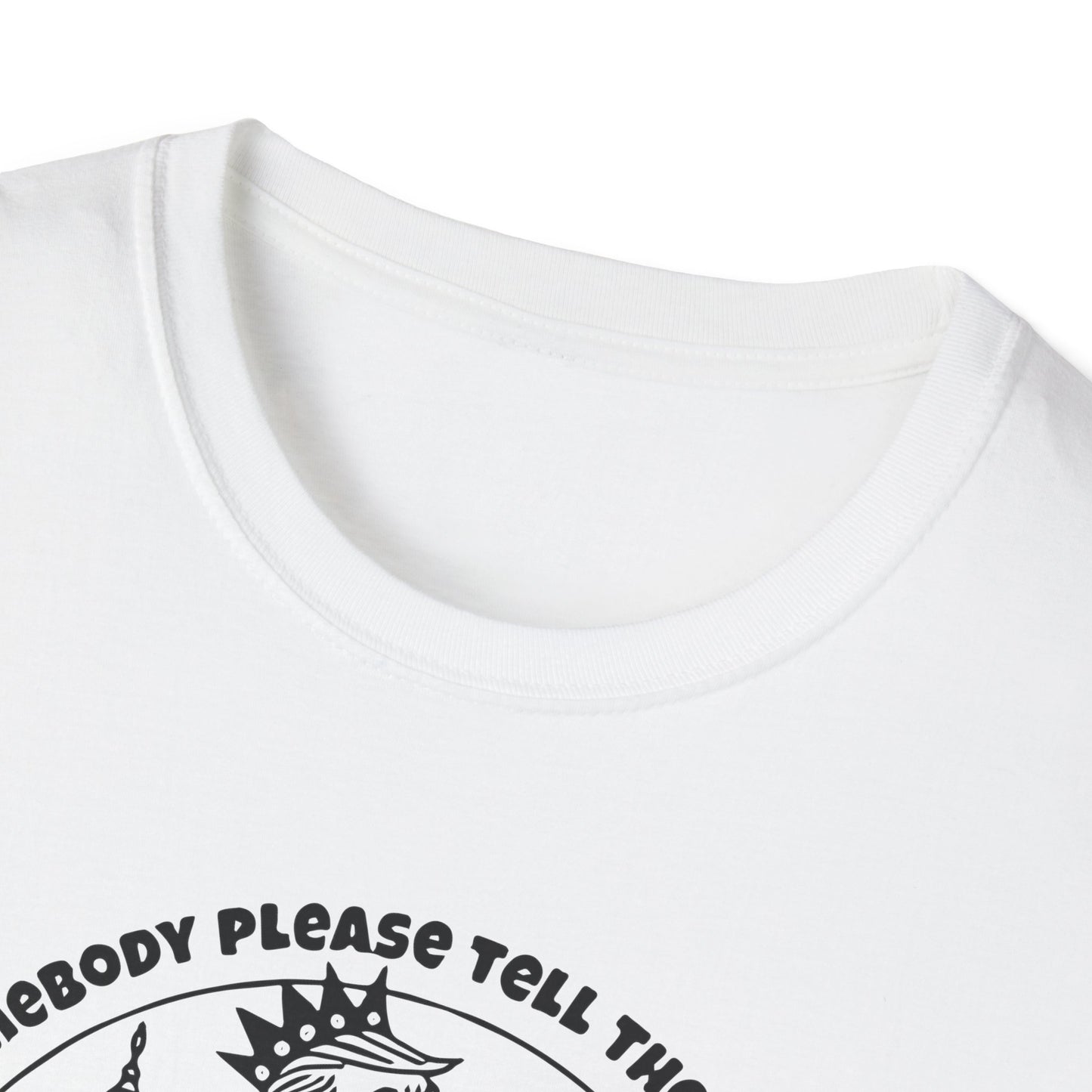 The Emporer's New Clothes / Trump Political Satire : Unisex Softstyle T-shirt