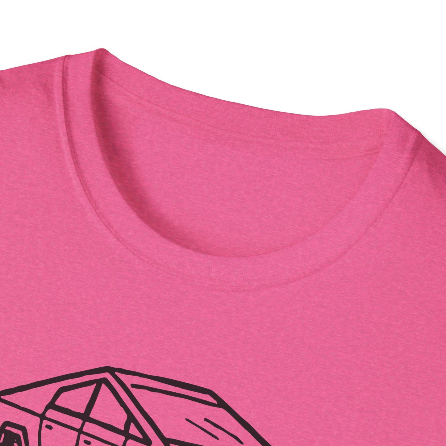 Grab him by the TESLAcles / Misogyny and Oligarchy : Unisex Softstyle T-shirt
