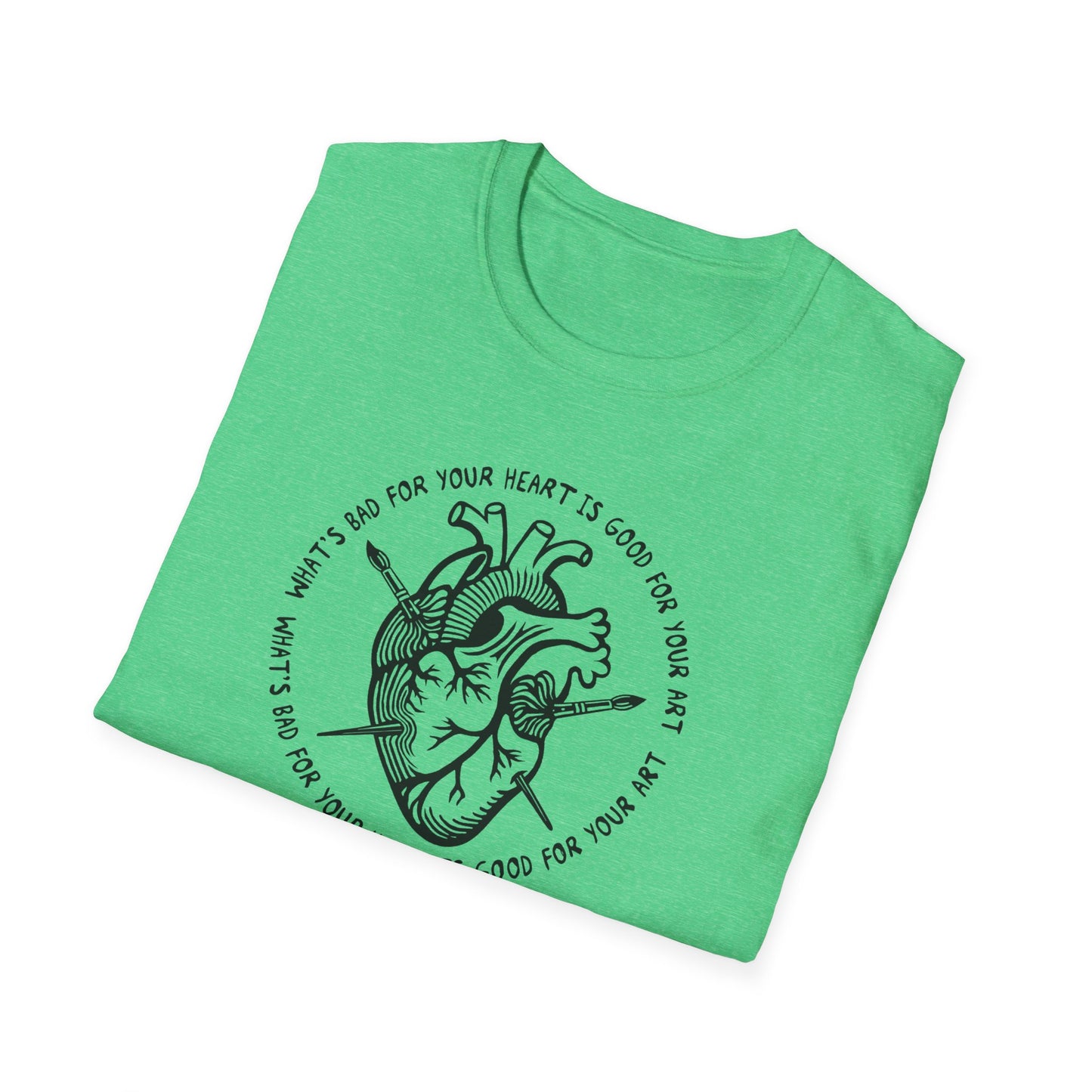 "Bad for your Heart" Unisex Softstyle T-Shirt
