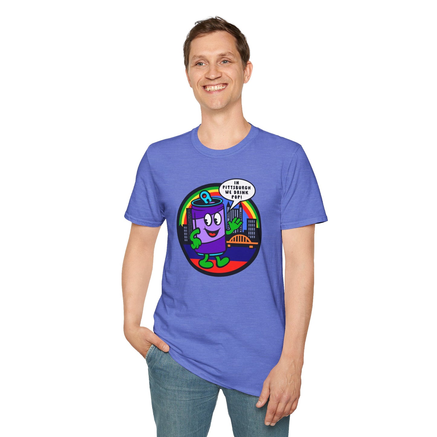 Pittsburgh POP Culture / Pittsburghese: Unisex Softstyle T-Shirt
