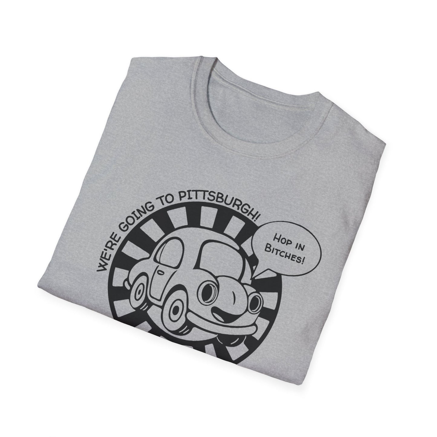 Pittsburgh Roadtrip Adventure / Pittsburgh or Bust : Unisex SoftStyle T-shirt