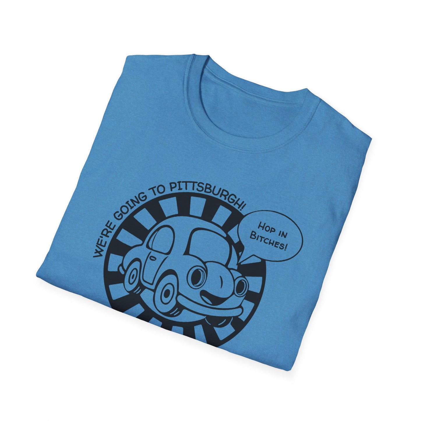 Pittsburgh Roadtrip Adventure Unisex SoftStyle T-shirt