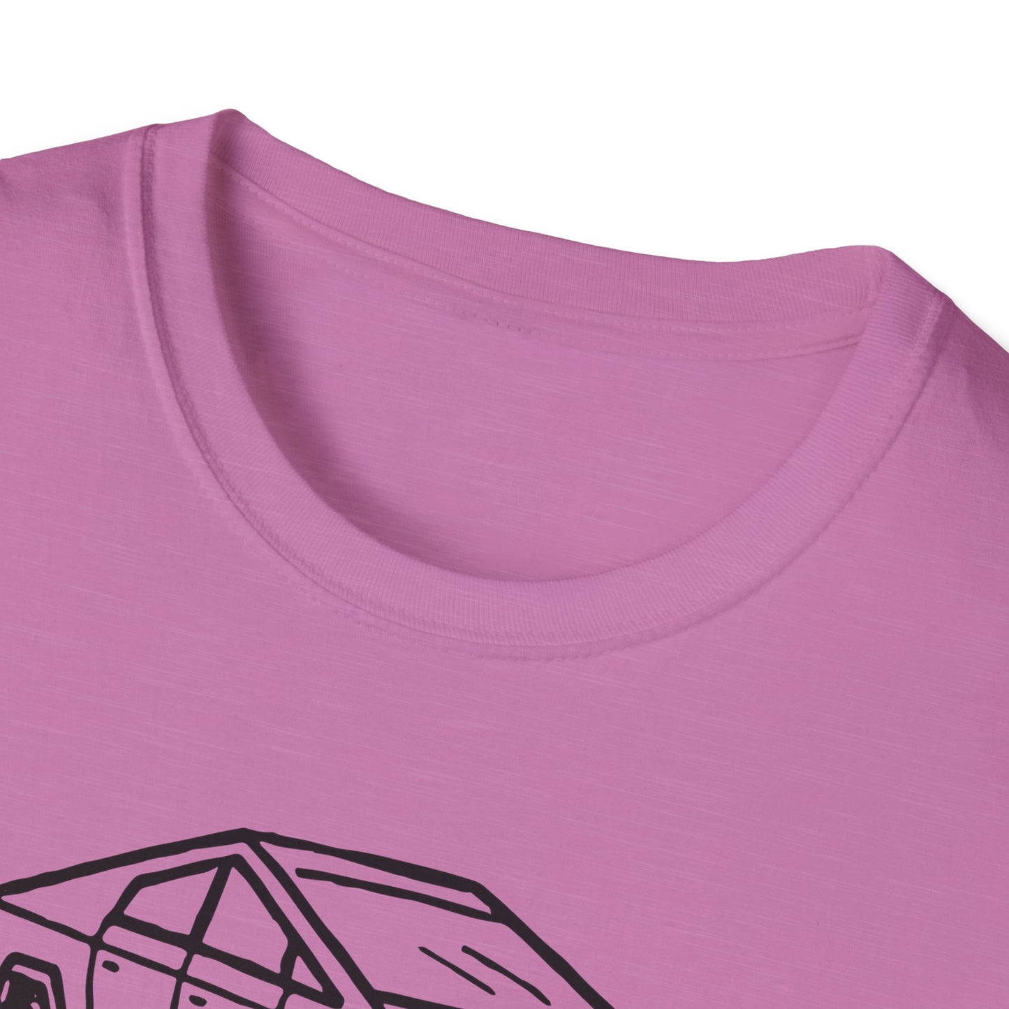 Grab him by the TESLAcles / Misogyny and Oligarchy : Unisex Softstyle T-shirt