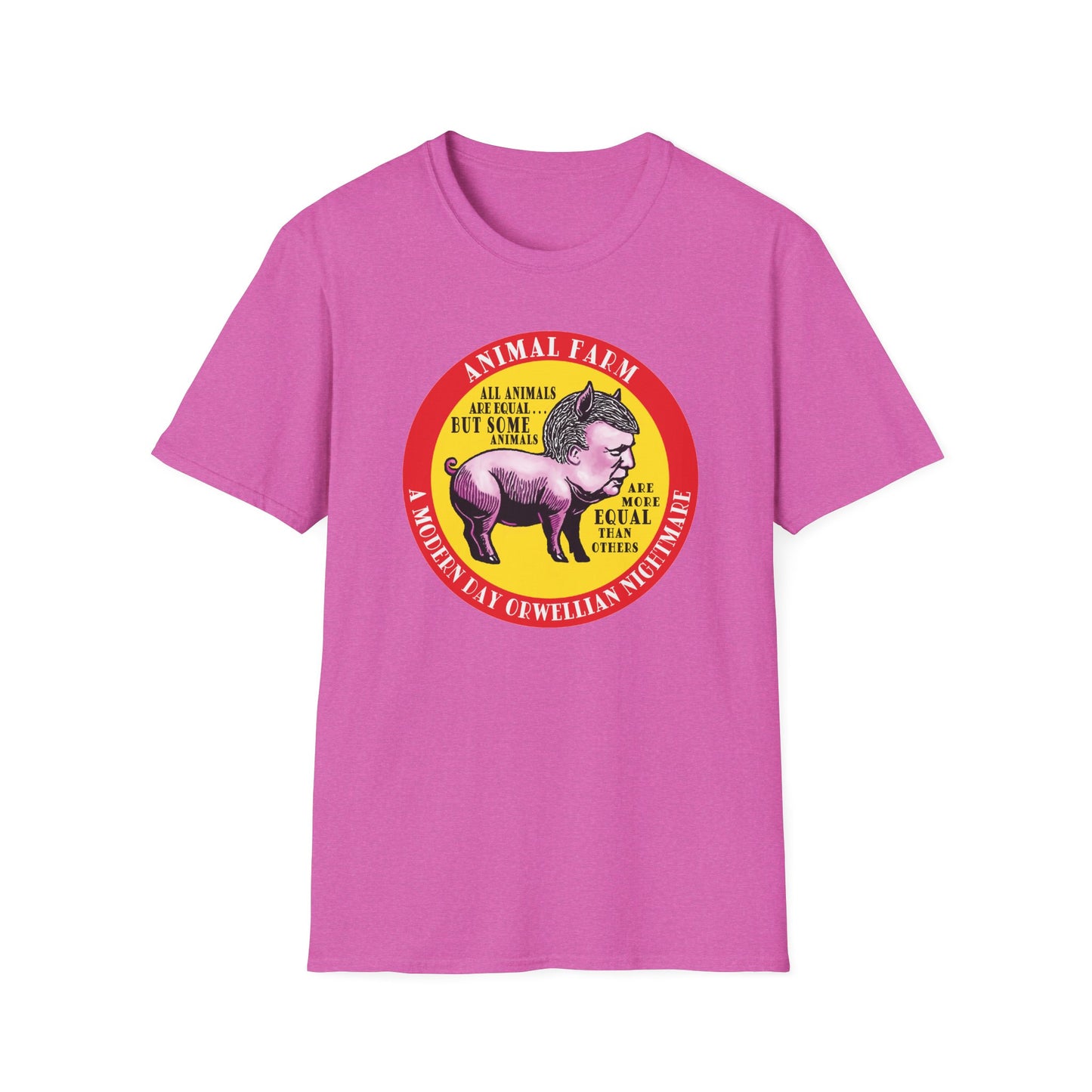 Orwellian Nightmare : Unisex Softstyle T-Shirt