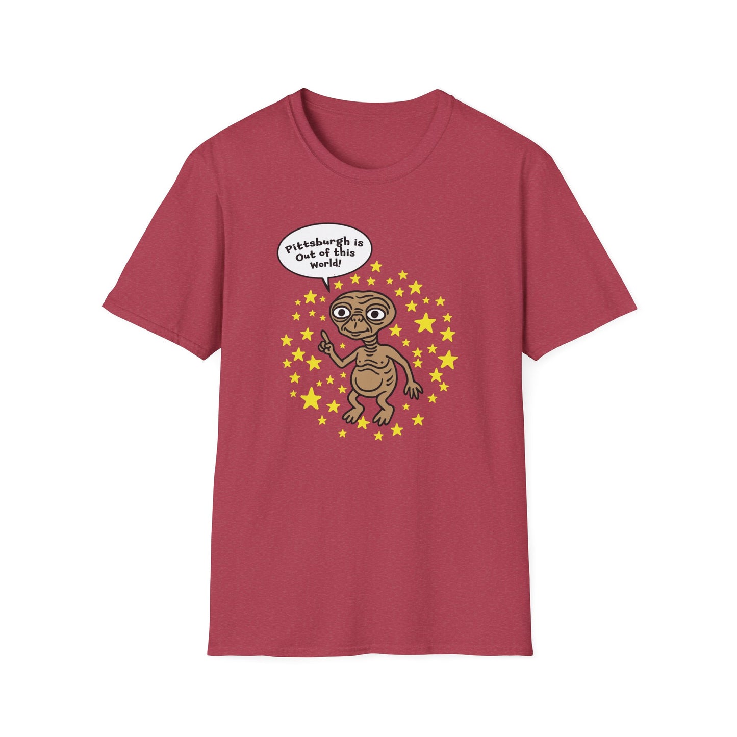 "Pittsburgh is Out of this World!" Unisex Softstyle T-Shirt