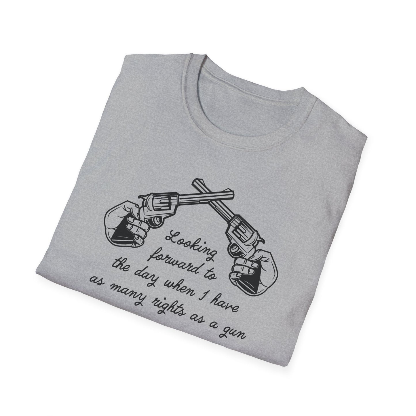 As Many Rights as a Gun : Unisex Softstyle T-shirt
