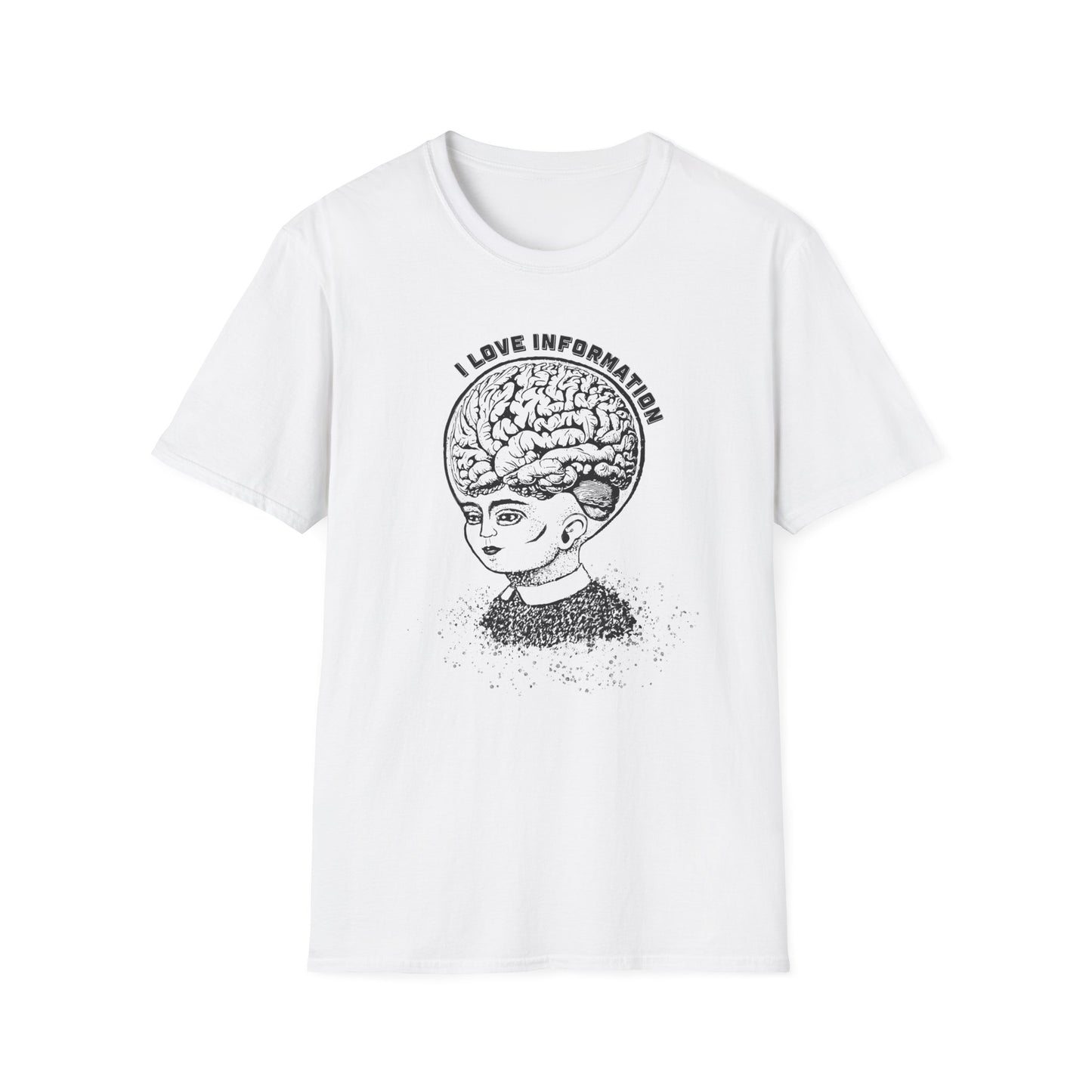 "I Love Information" Unisex Softstyle T-shirt