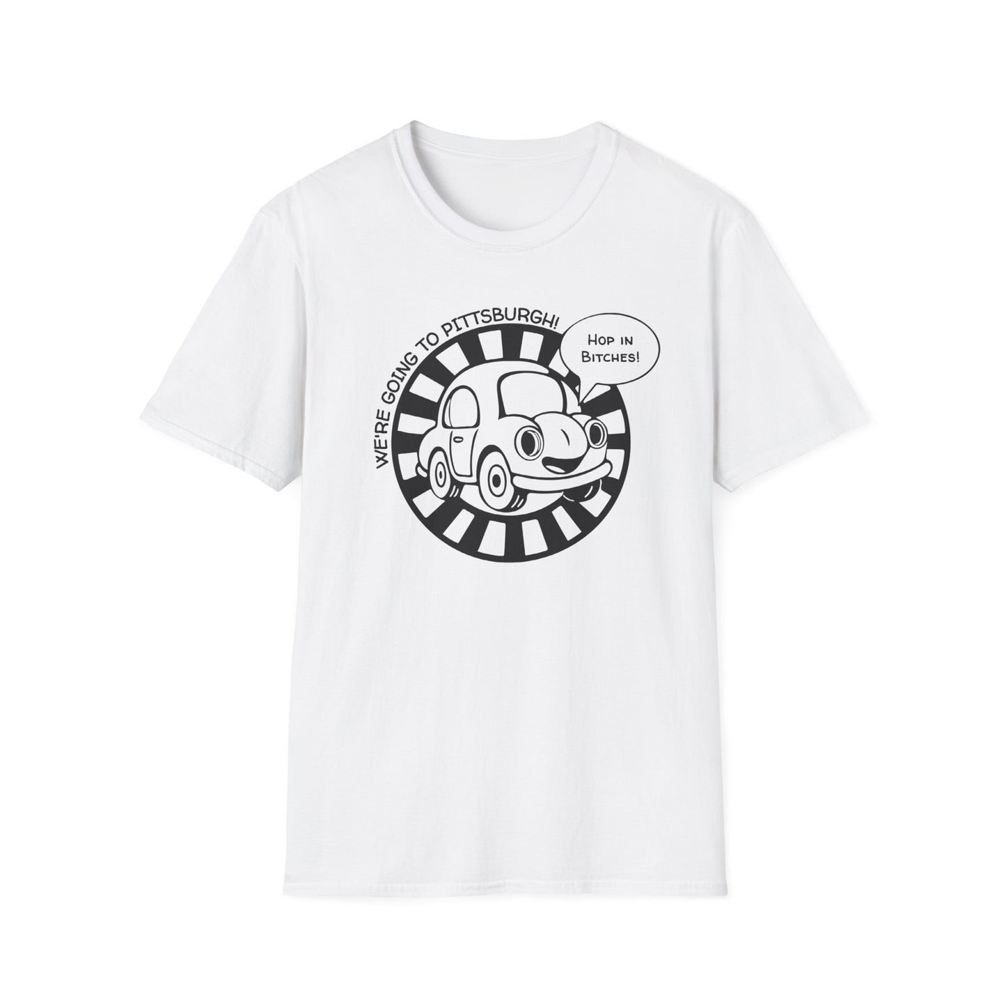 Pittsburgh Roadtrip Adventure / Pittsburgh or Bust : Unisex SoftStyle T-shirt