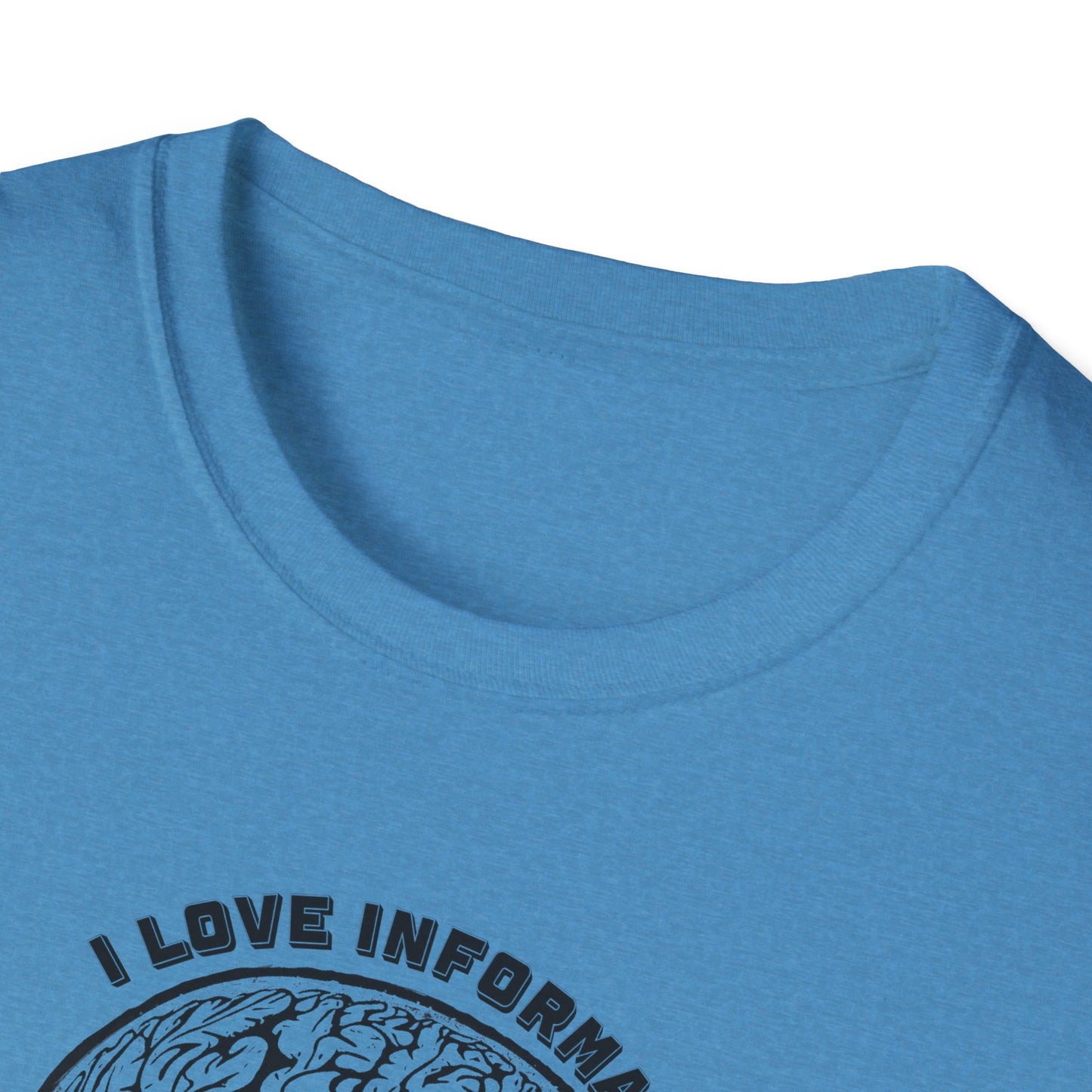 "I Love Information" Unisex Softstyle T-shirt