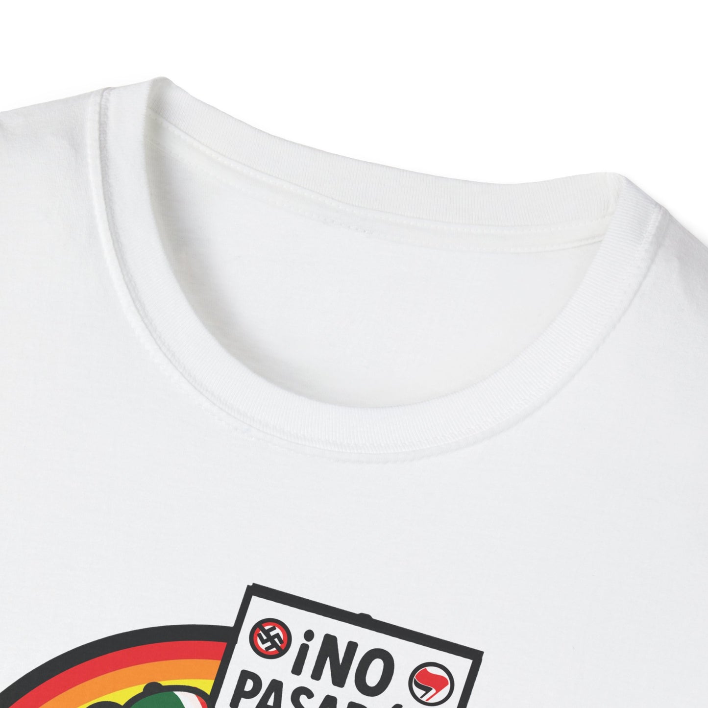 Anti-Fascist Community Pride : Unisex Softstyle T-Shirt