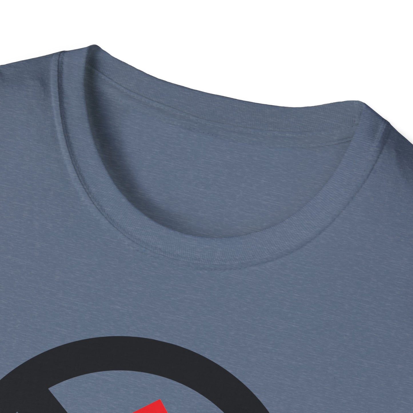 "Never Again" Unisex Softstyle T-Shirt