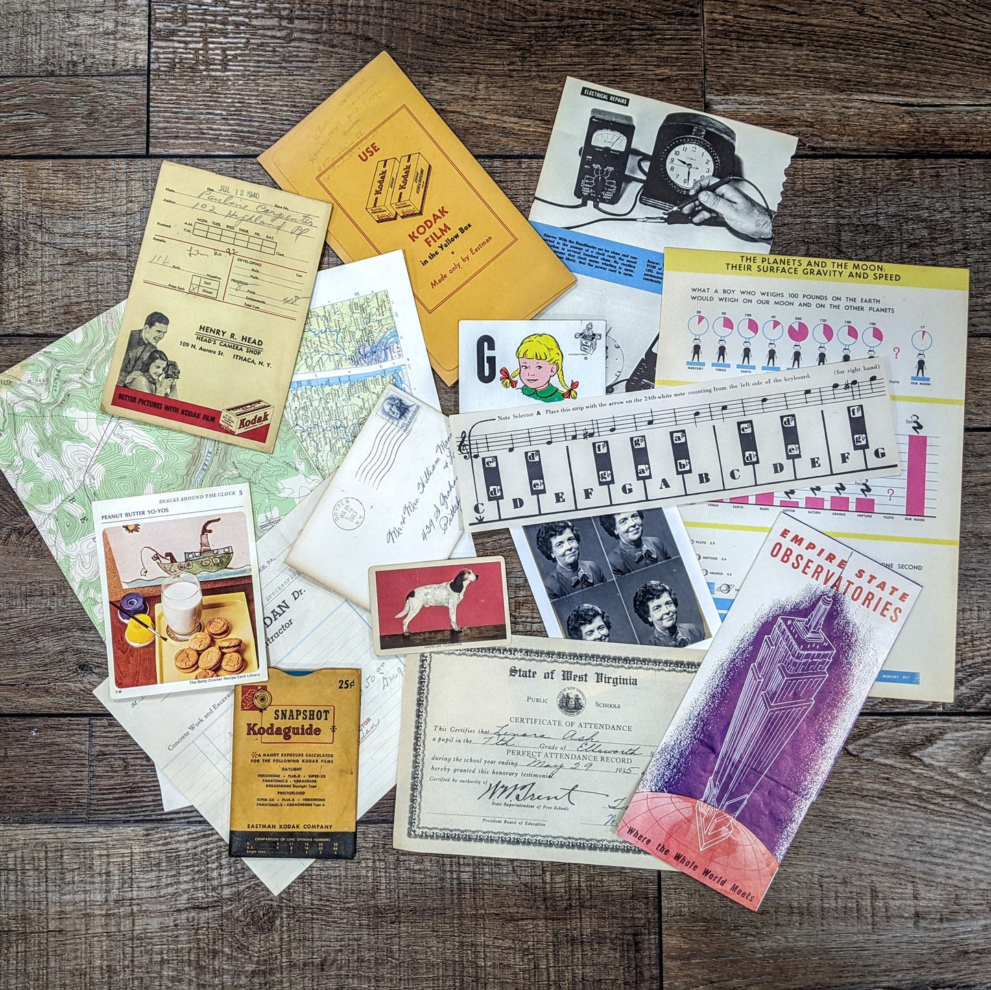 100+ Pc Vintage Ephemera Pack!